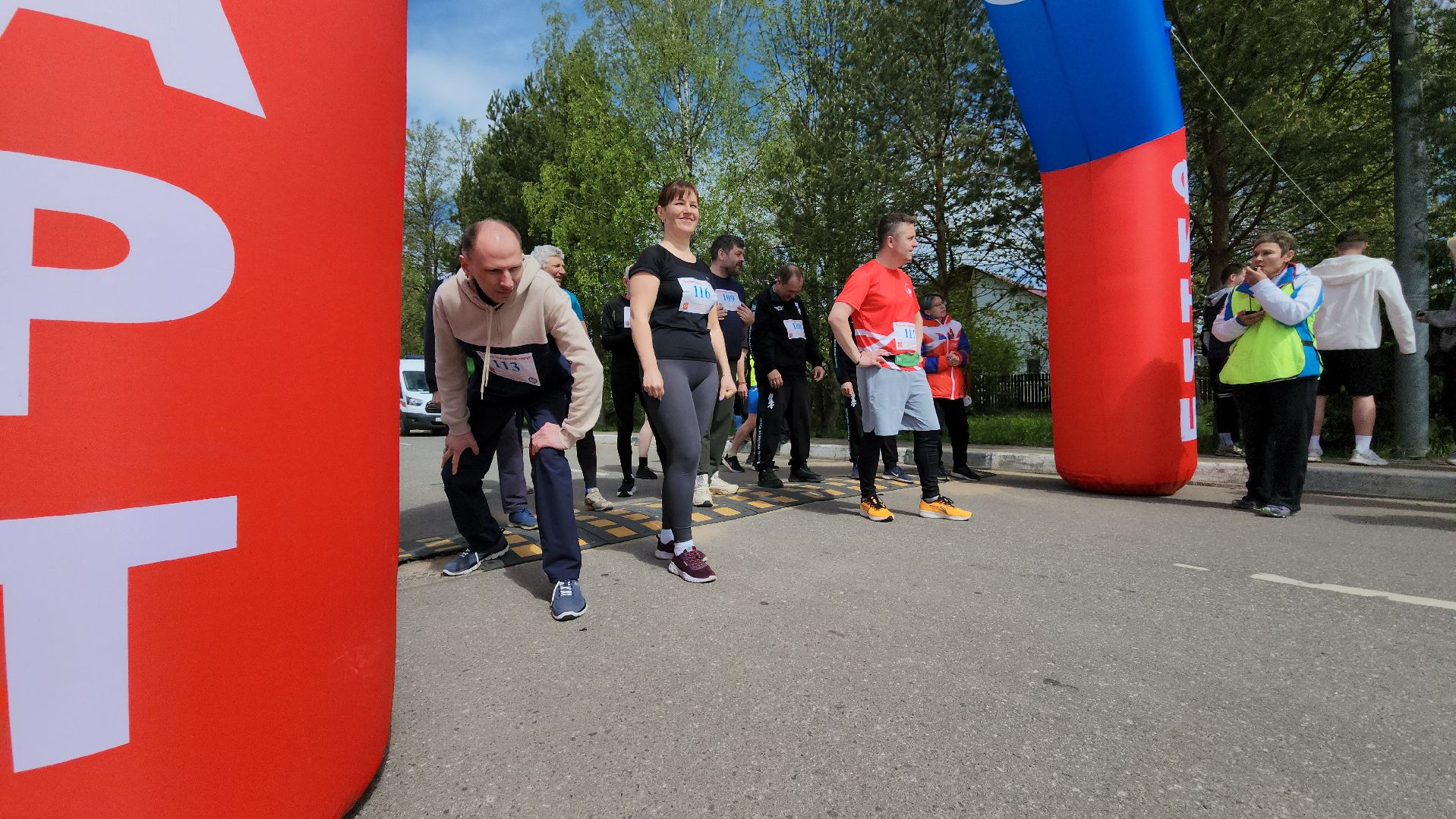 Забег, Легкоатлетический забег, спорт, спорт в рузе, спорт в подмосковье, патриотизм, Руза,