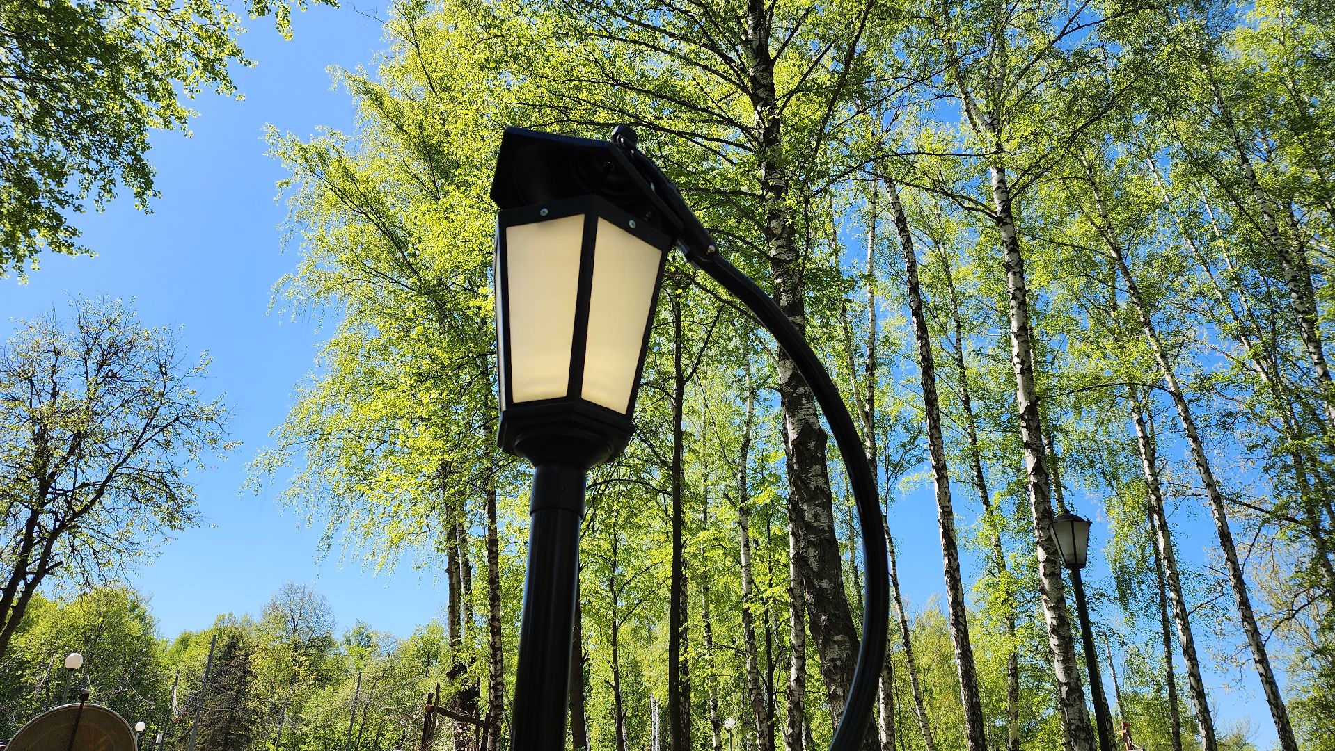 кашира, городской парк, скамейка мозаика, вежливый фонарь, новые объекты, благоустройство,