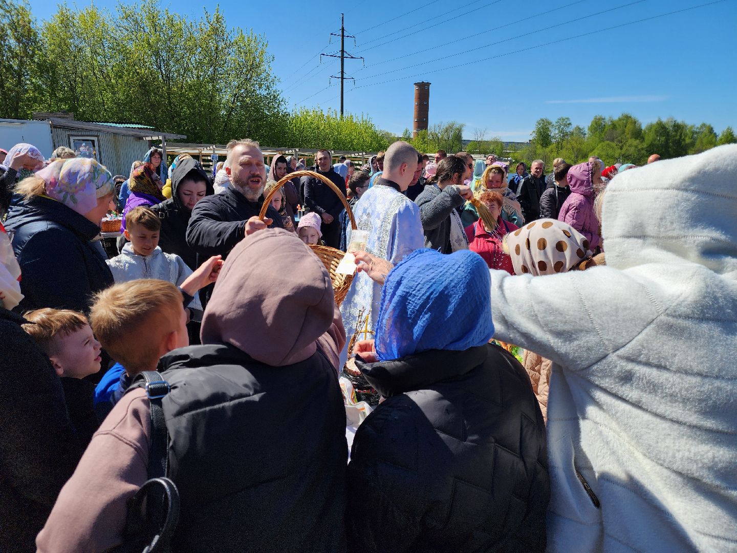 ногинск, пасха, храм, общество, жители, кулич,