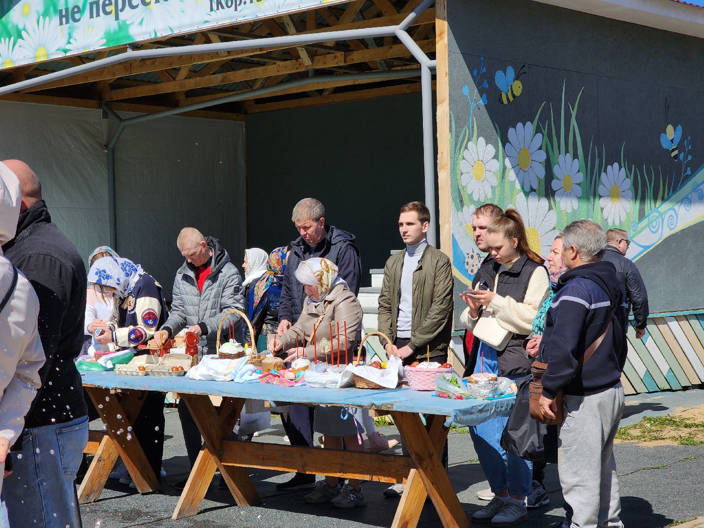 ногинск, пасха, храм, общество, жители, кулич,