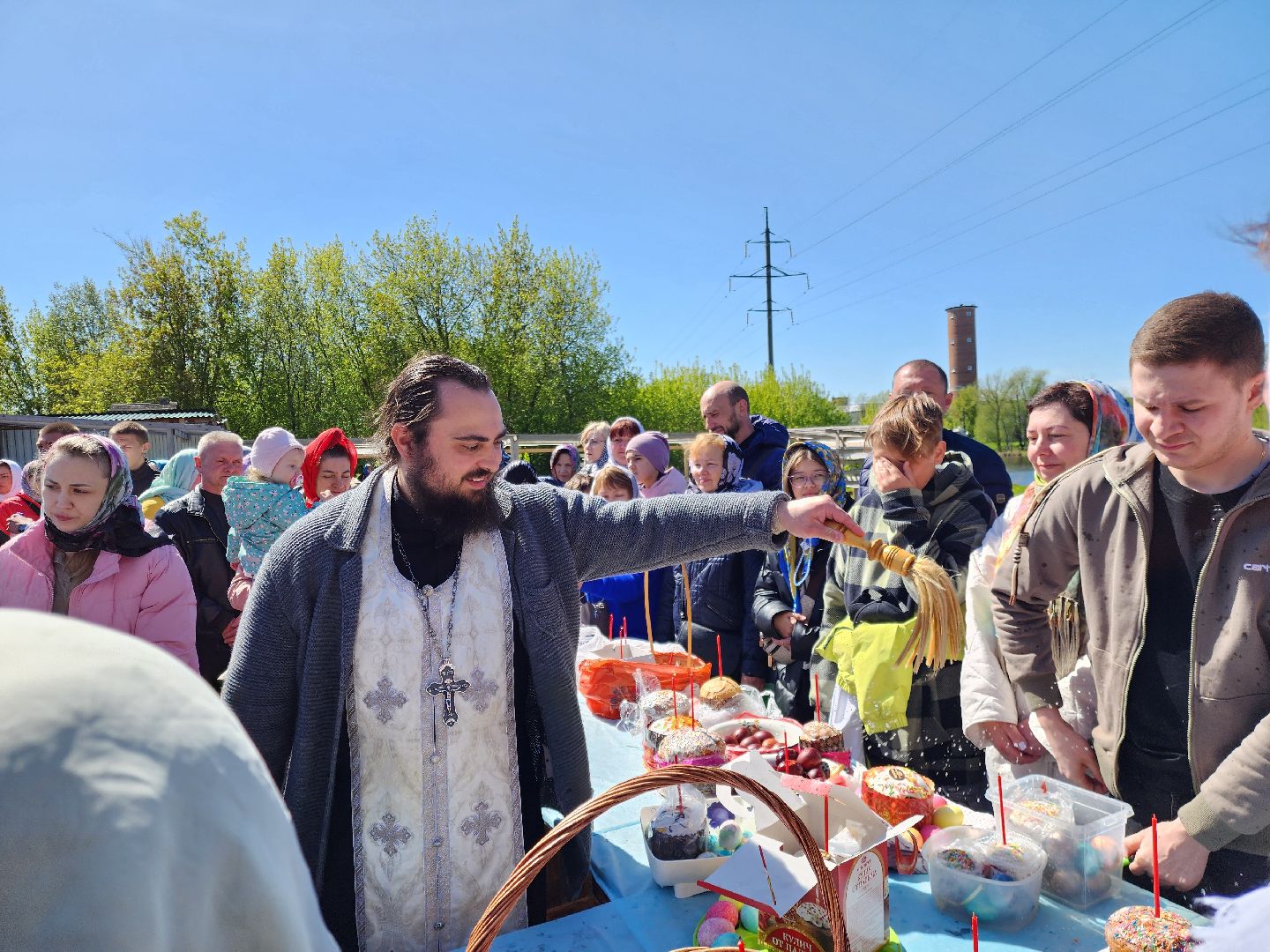 ногинск, пасха, храм, общество, жители, кулич,
