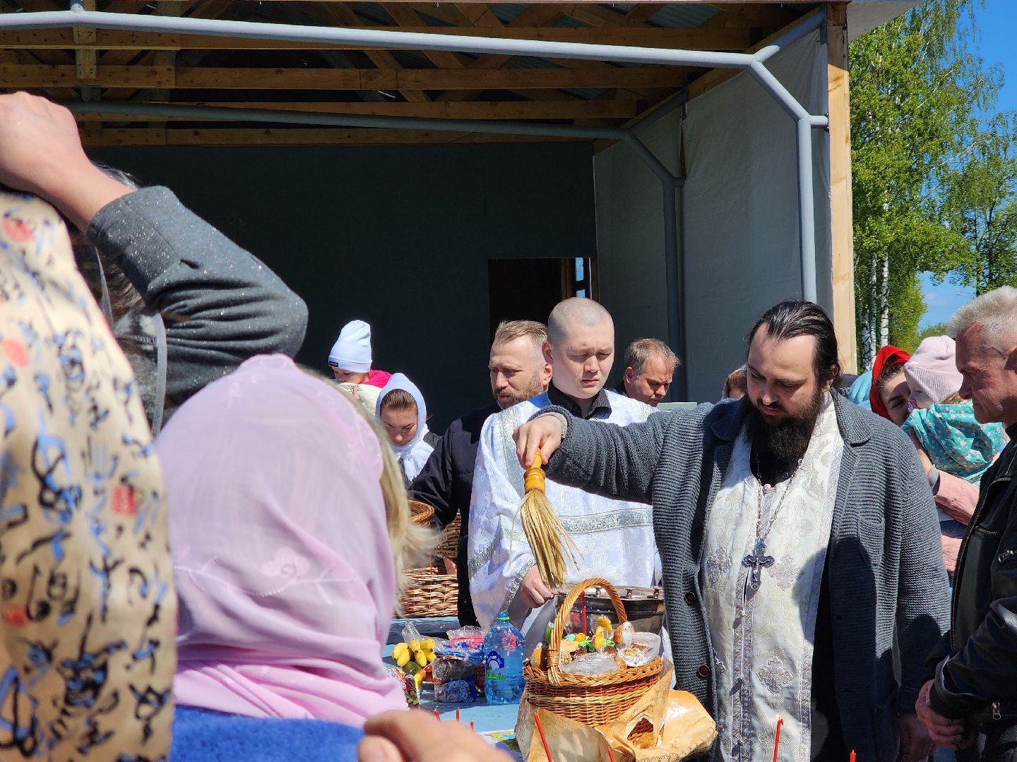 ногинск, пасха, храм, общество, жители, кулич,