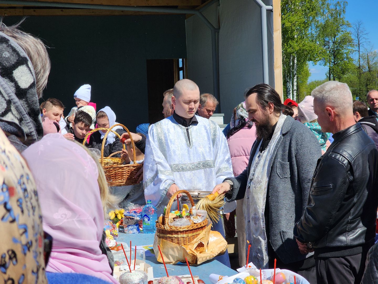 ногинск, пасха, храм, общество, жители, кулич,