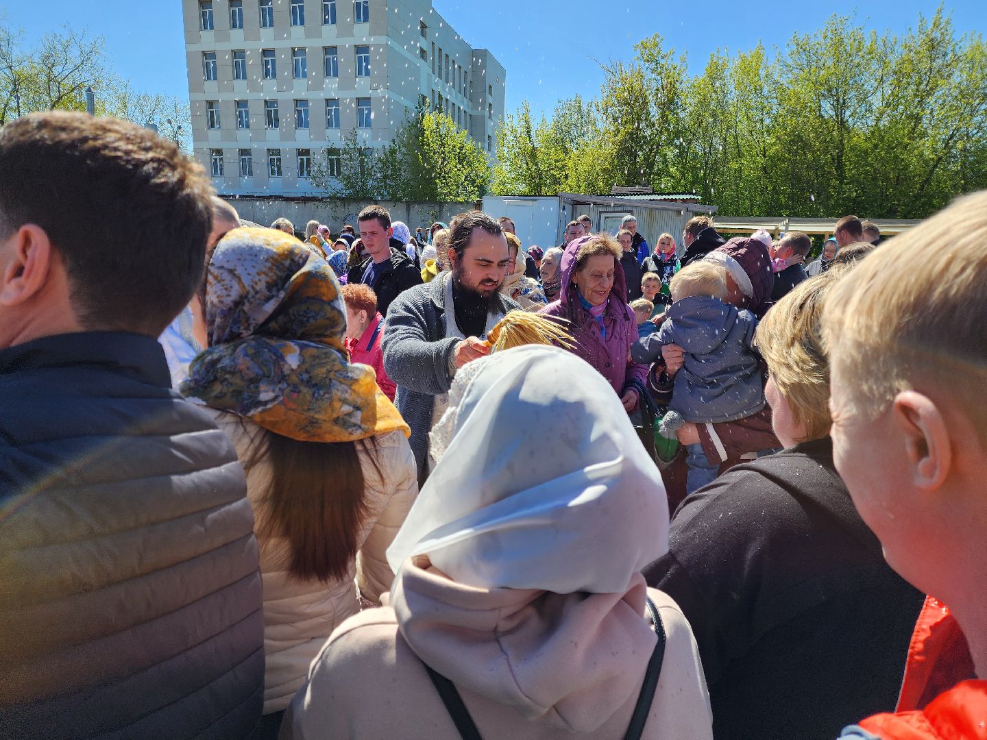 ногинск, пасха, храм, общество, жители, кулич,