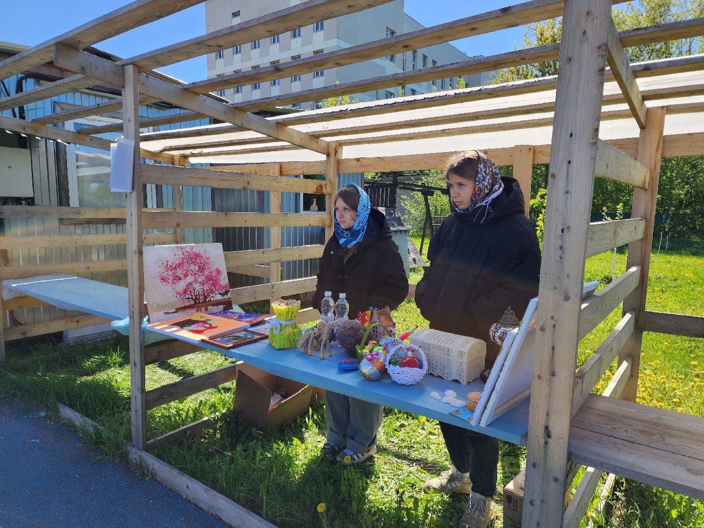 ногинск, благотворительная ярмарка, общество, люди, пасха, храм,
