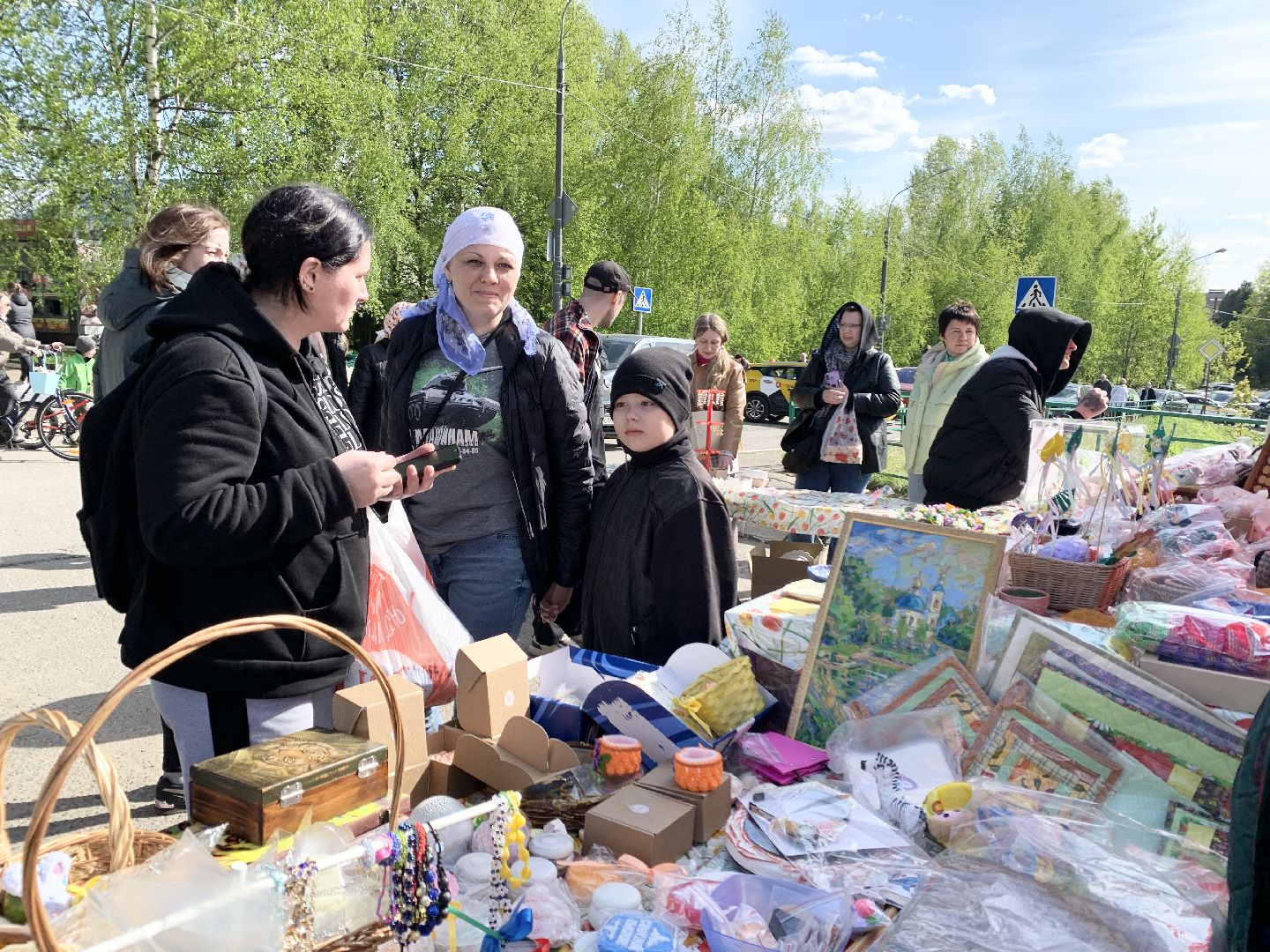 Балашиха, Подмосковье, Пасха, Пасхальная акция в Балашихе, благотворительный фонд,