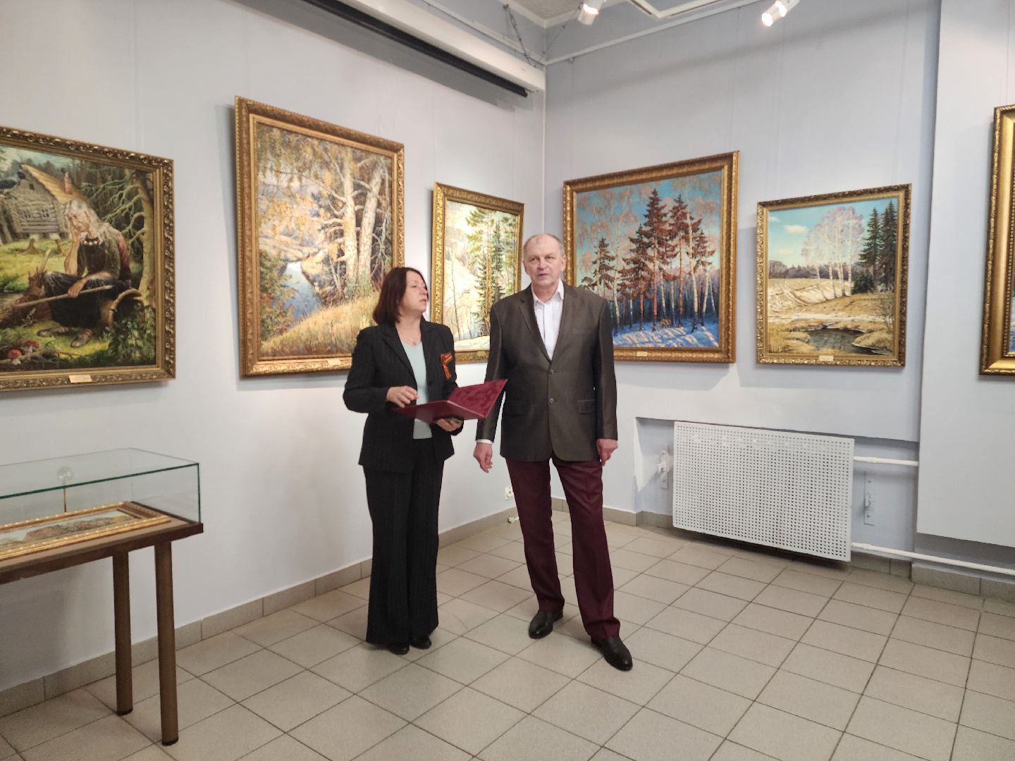 мытищи, историко-художественный музей, Выставка, Федоскинская роспись,