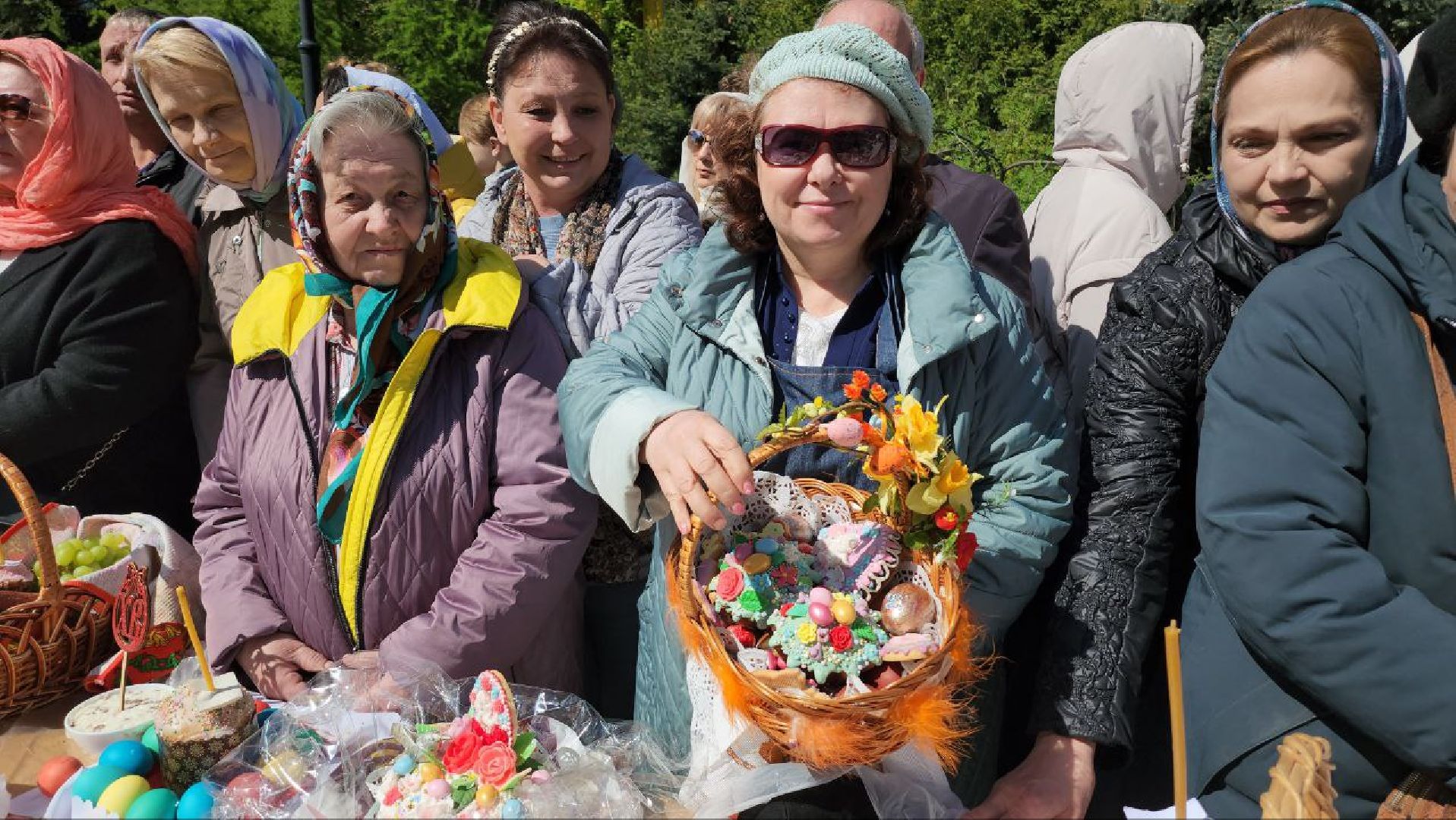 люберцы, Преображенский храм, пасха, куличи,