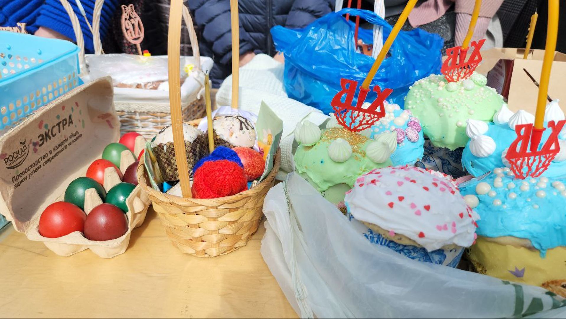 люберцы, Преображенский храм, пасха, куличи,