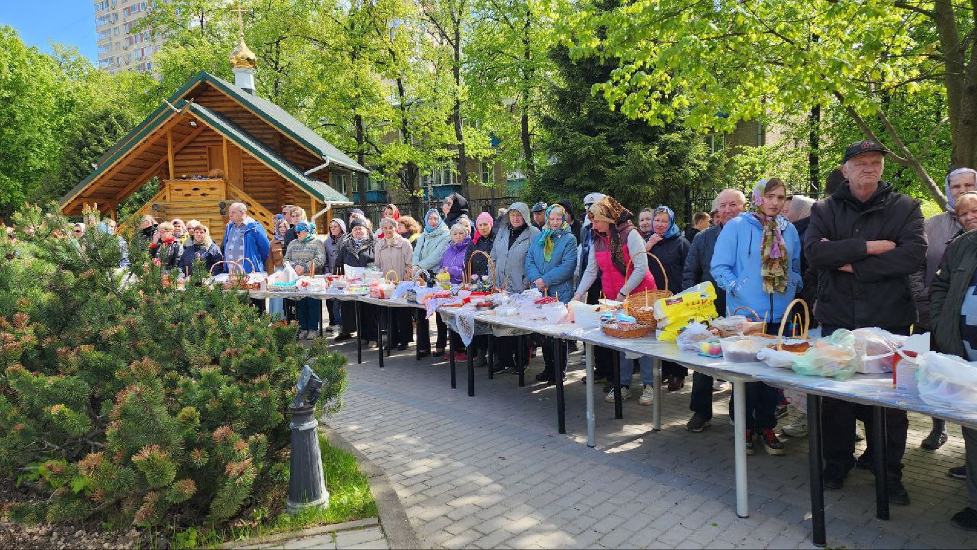 люберцы, Преображенский храм, пасха, куличи,