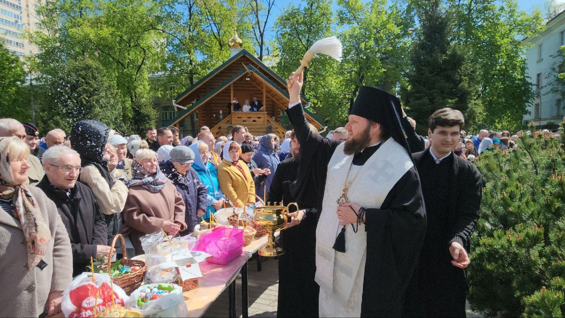 люберцы, Преображенский храм, пасха, куличи,