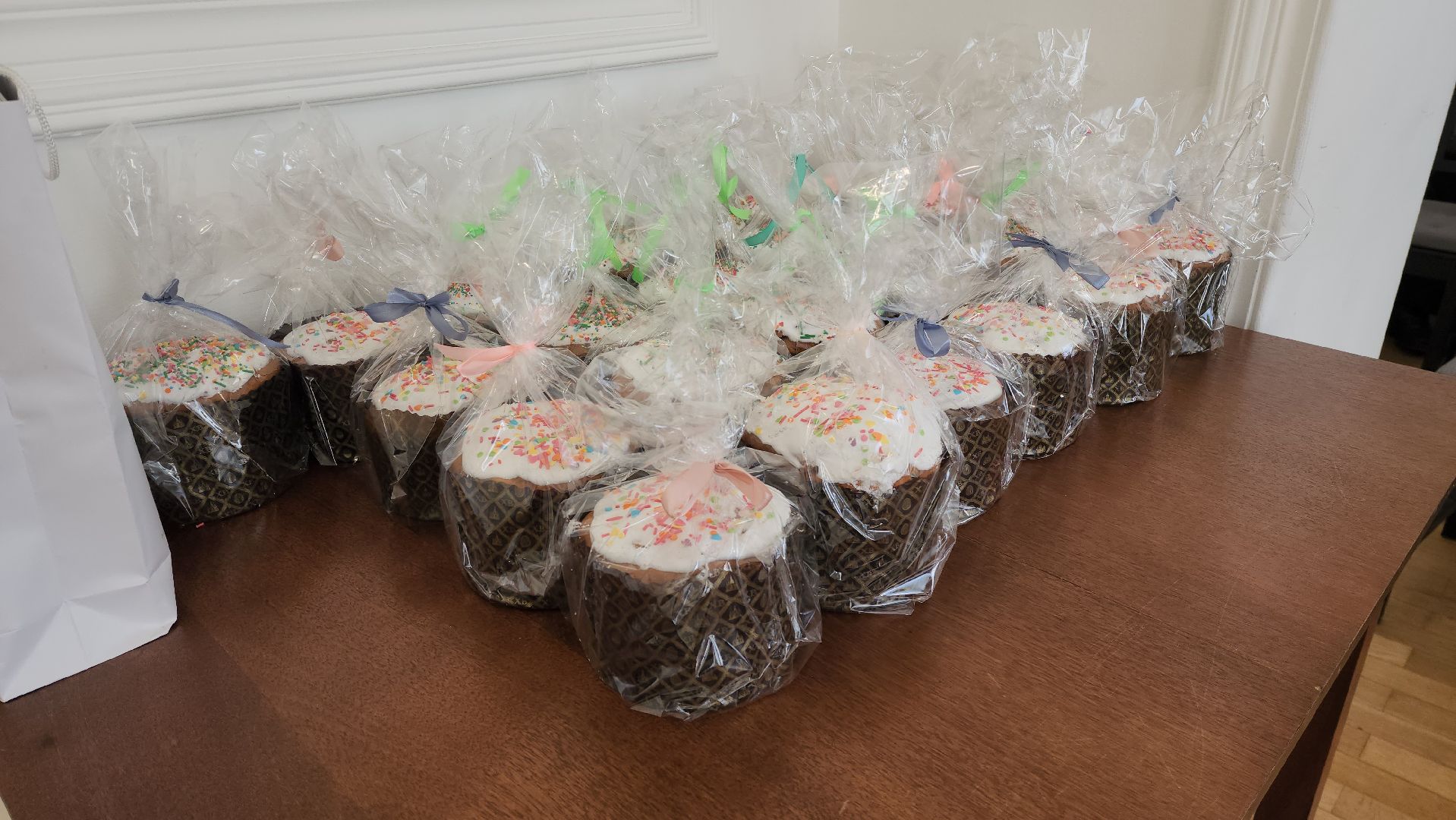 Пасха, вручение куличей, единая россия, семьи СВО,