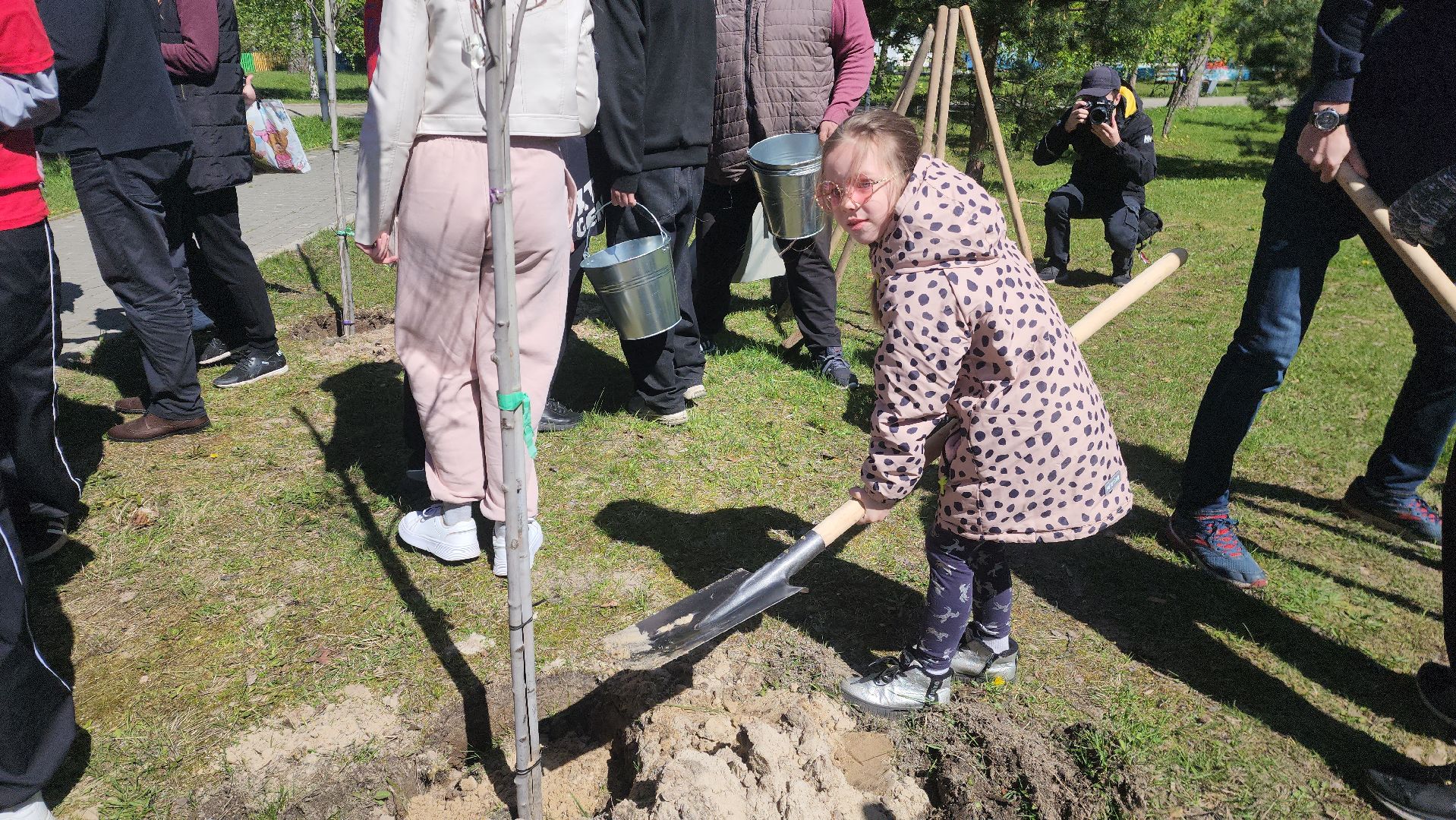 шатура, сад победы, сад памяти и славы, добрые дела, парки шатуры,