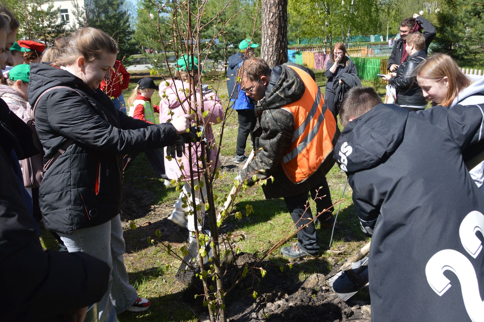шатура, сад победы, сад памяти и славы, добрые дела, парки шатуры,