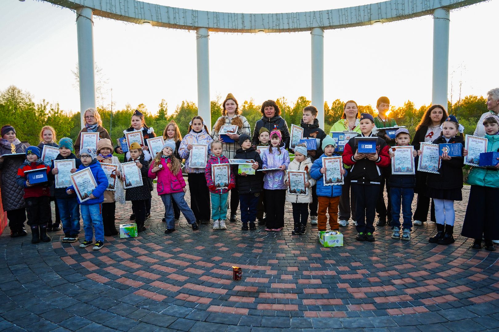 костер победы, день победы, Рошаль, общественная палата, парк, Крестов брод, Эхо войны,Большая Шатура,