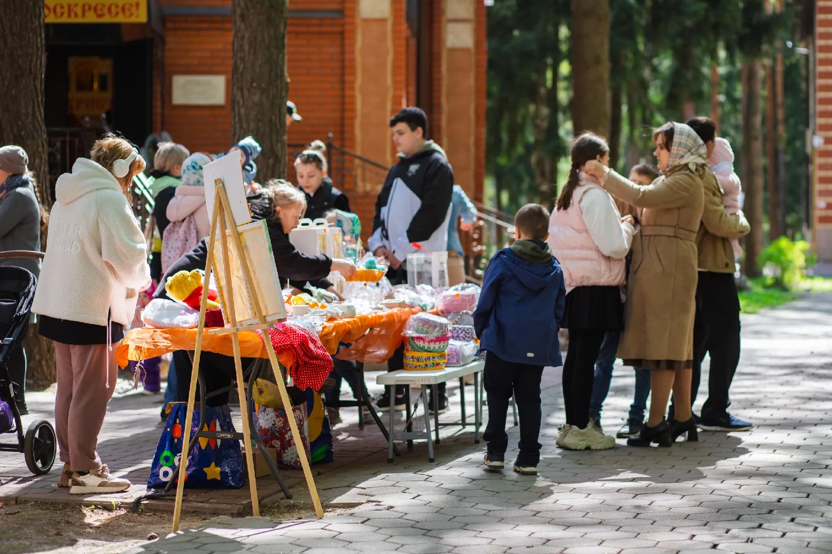 домодедово, Парк Елочки, Храм, Пасха, светлая пасха, Подмосковье,