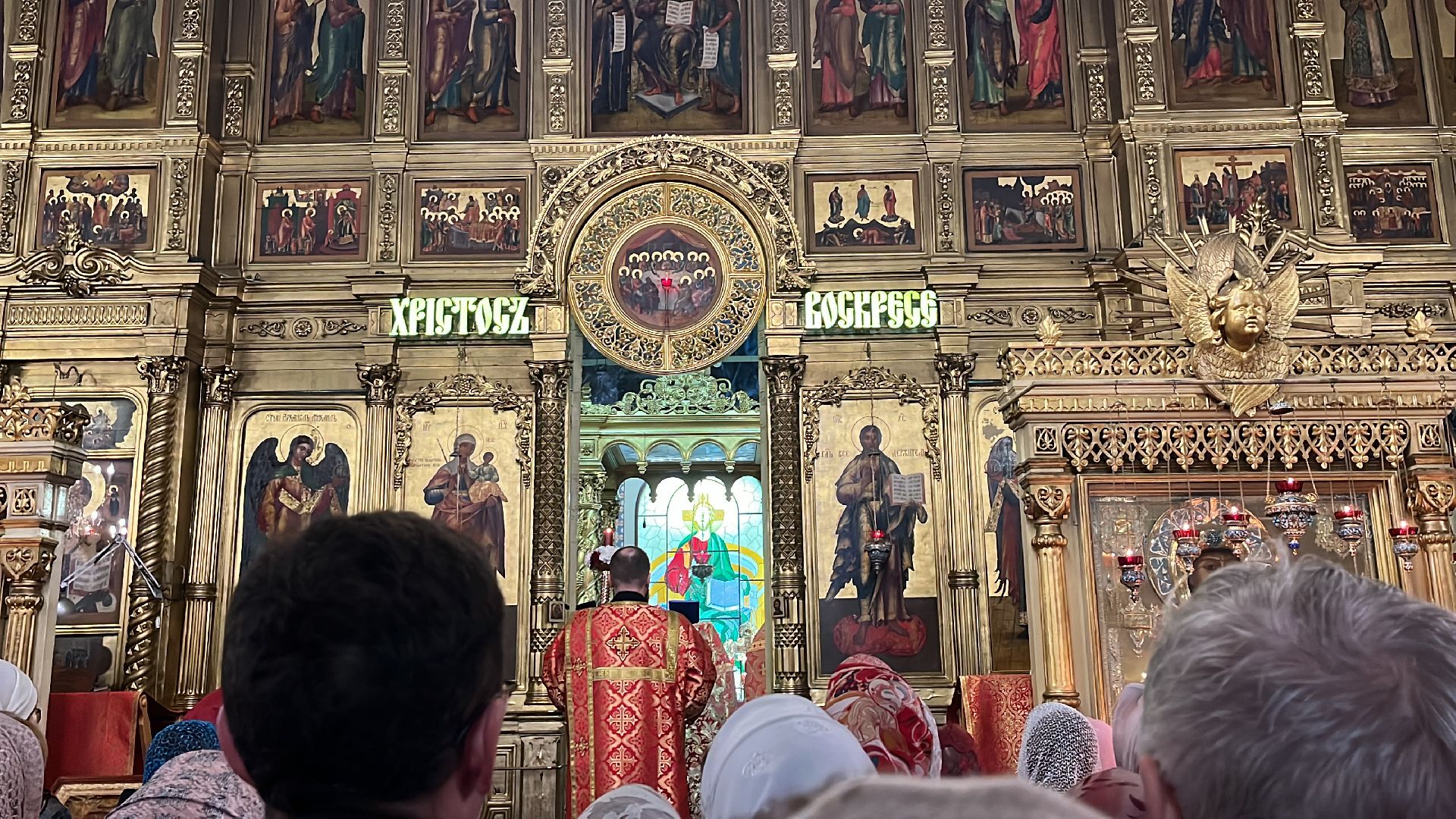 пасха, пасхальное богослужение, крестный ход, церковь, церковный праздник,