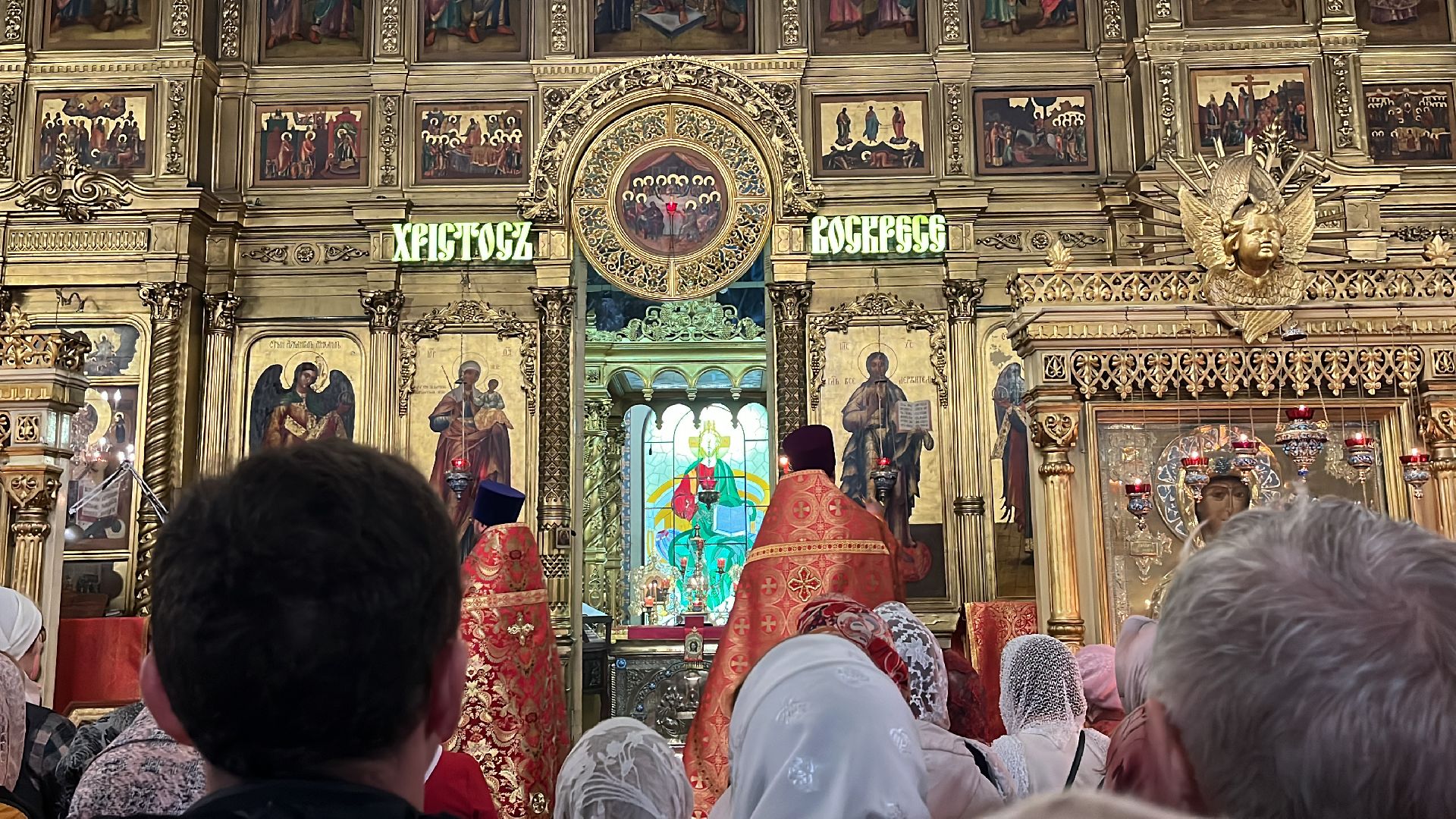 пасха, пасхальное богослужение, крестный ход, церковь, церковный праздник,