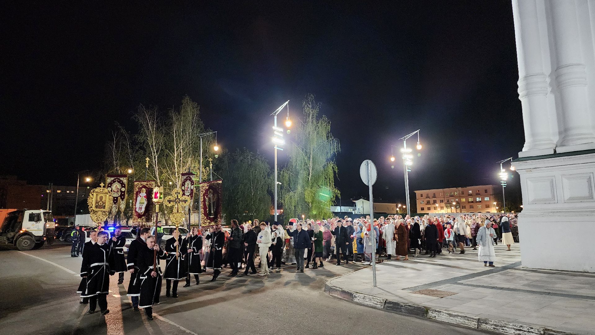 Егорьевск, Подмосковье, Московская область, Пасха, богослужение,