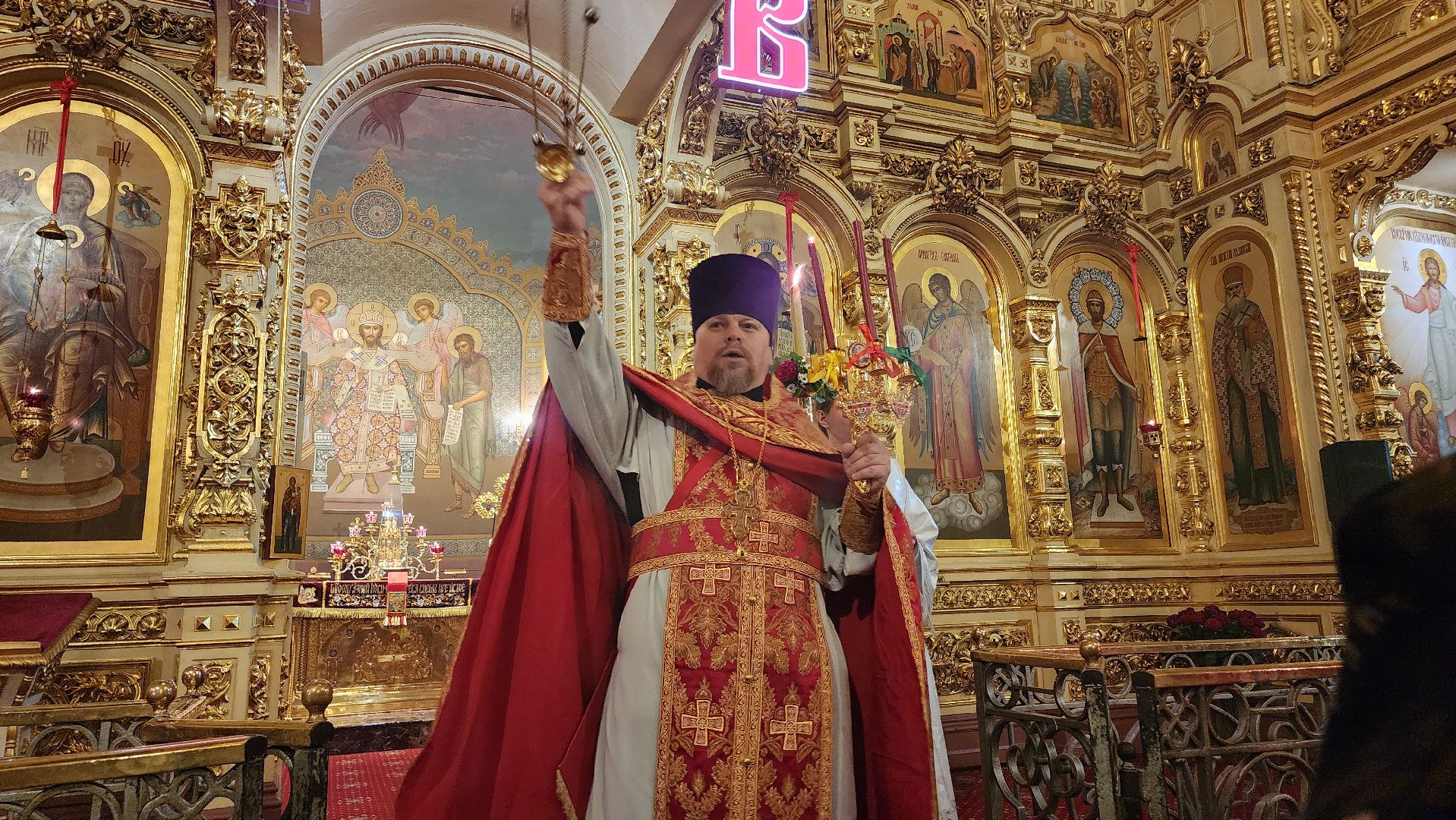 Егорьевск, Подмосковье, Московская область, Пасха, богослужение,