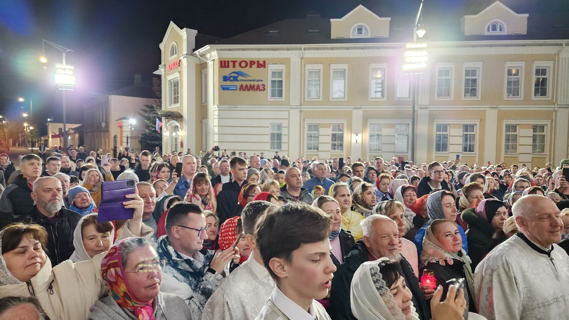 Егорьевск, Подмосковье, Московская область, Пасха, богослужение,