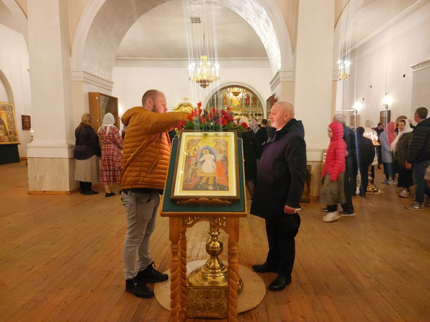 Звенигород, Саввино-Сторожевский монастырь, Религия, пасхальное богослужение,