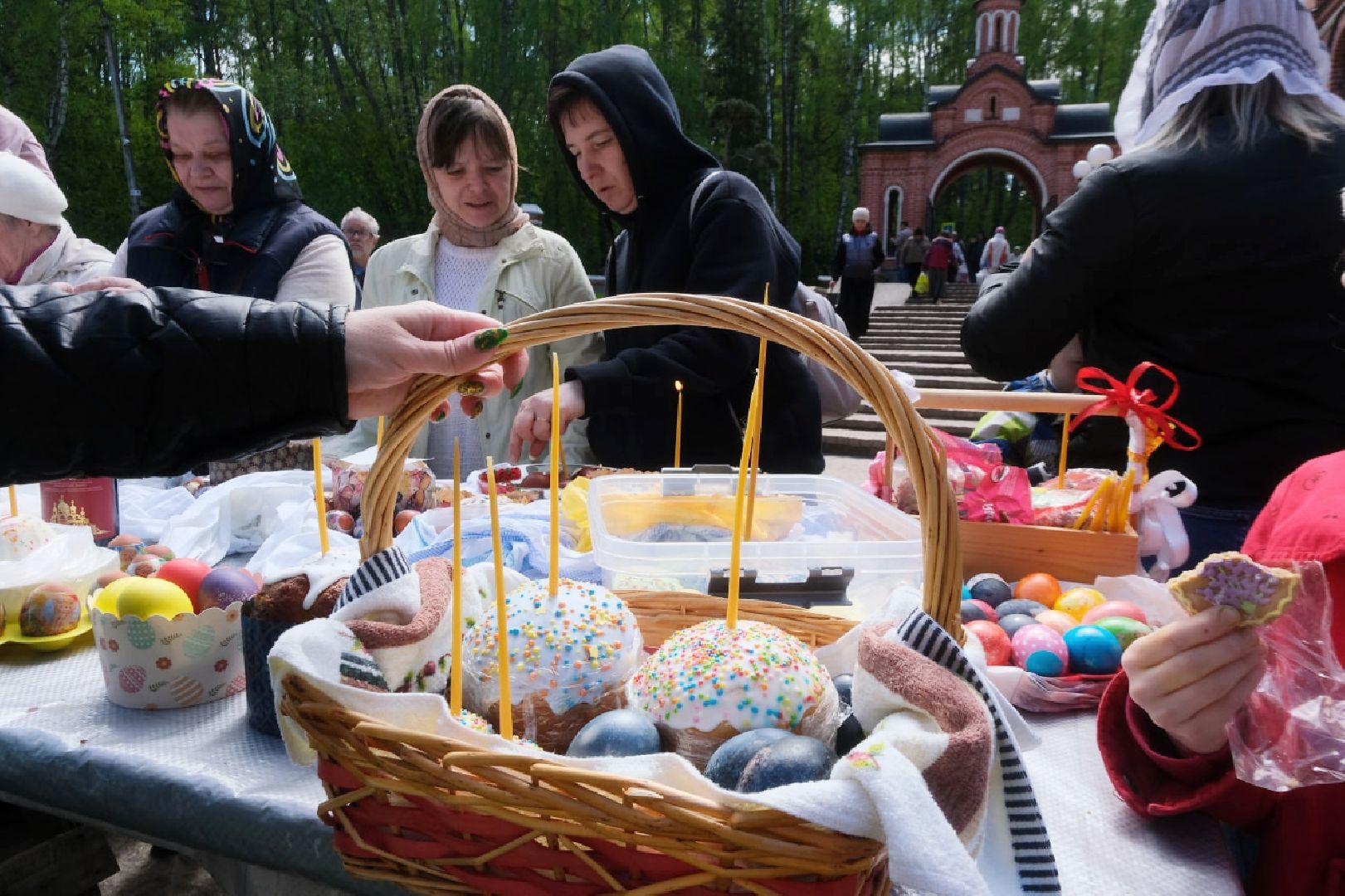 пущино, пасха, праздник,