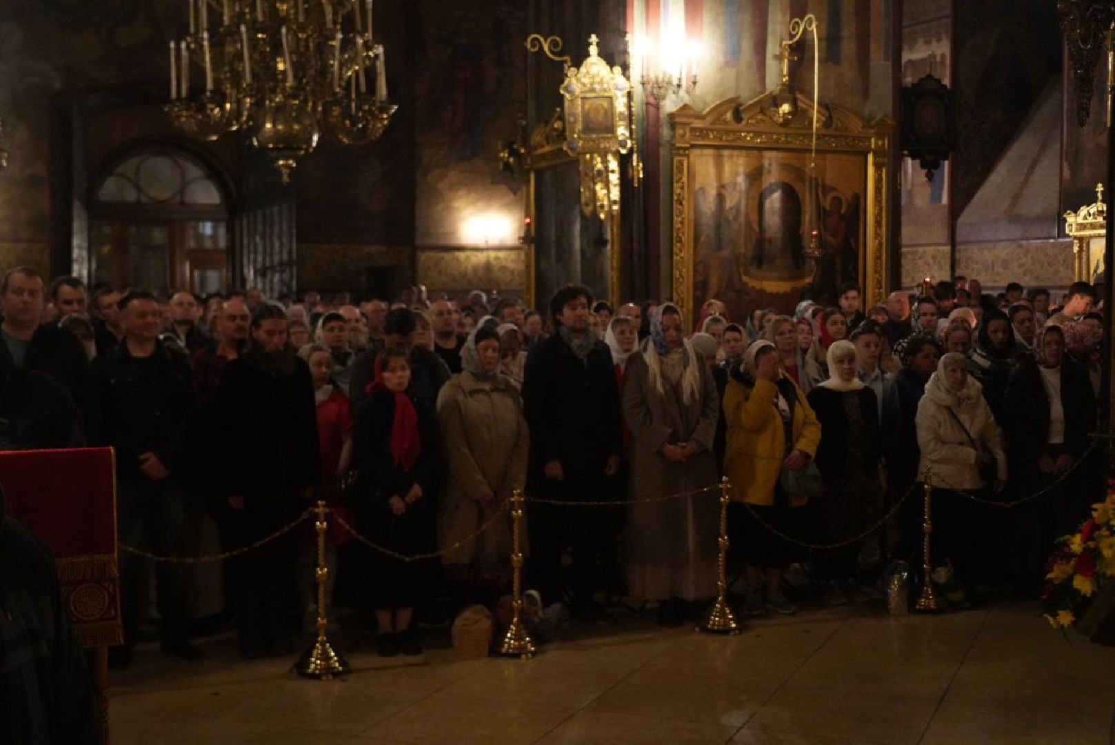 Пасха, Пасхальная служба, Троице-Сергиева Лавра, Успенский собор, Вера, Религия, Христос Воскрес,