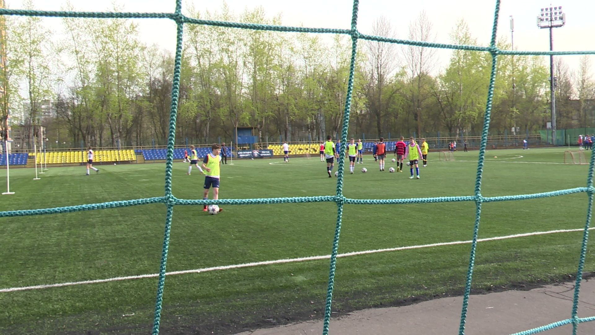 Реутов, спорт, спортобъект, приалит, футбольное поле, газон,