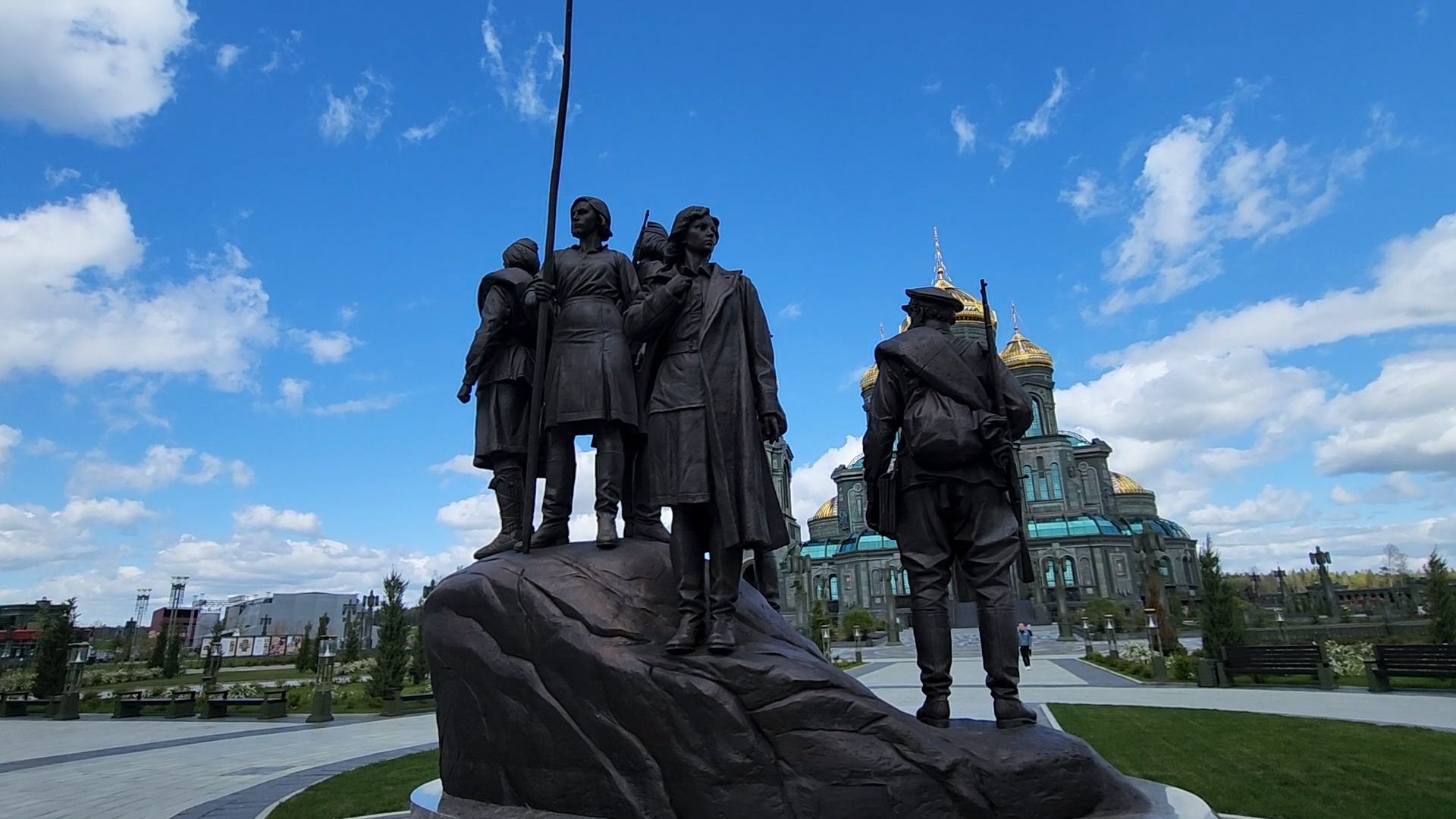 Одинцово, парк патриот, храм вс рф, музейно-храмовый комплекс, дорога памяти,