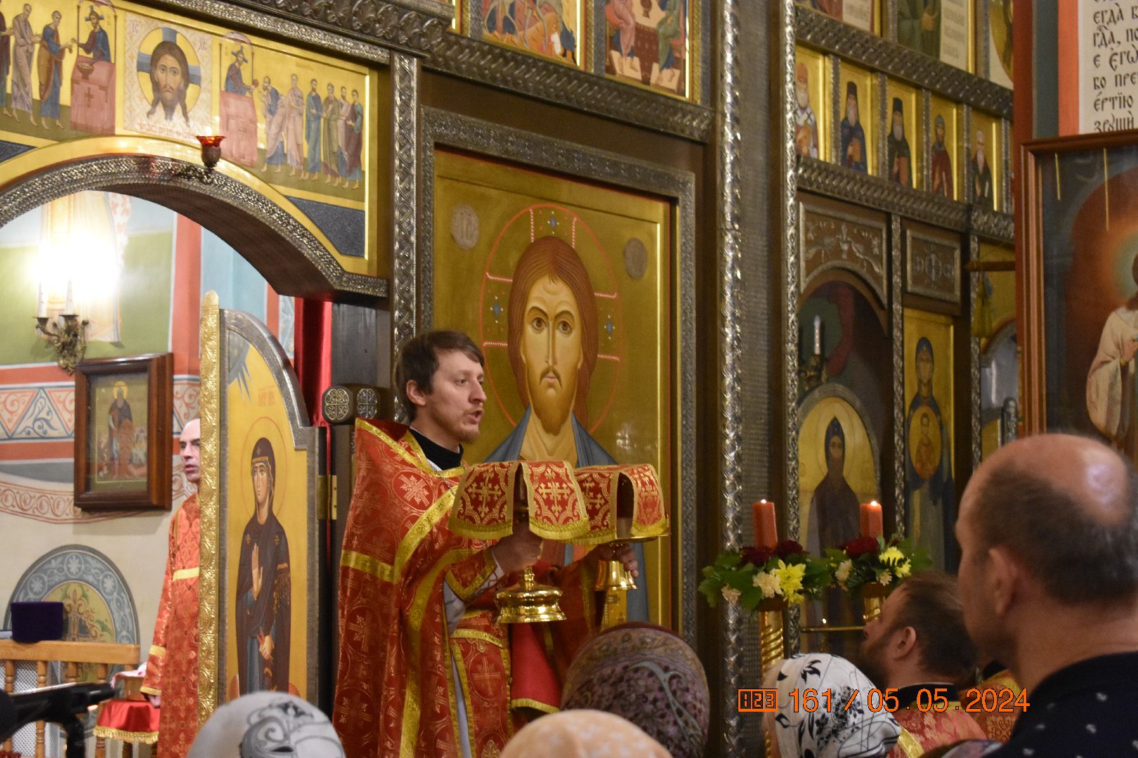 Праздник Пасхи, Христос Воскресе, Светлое воскресенье, Пасхальный крестный ход, Власиха, храм РВСН, Пасха во Власихе,