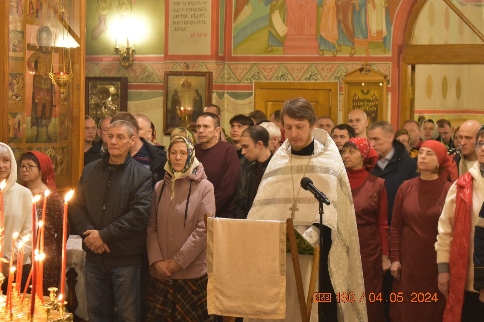 Праздник Пасхи, Христос Воскресе, Светлое воскресенье, Пасхальный крестный ход, Власиха, храм РВСН, Пасха во Власихе,