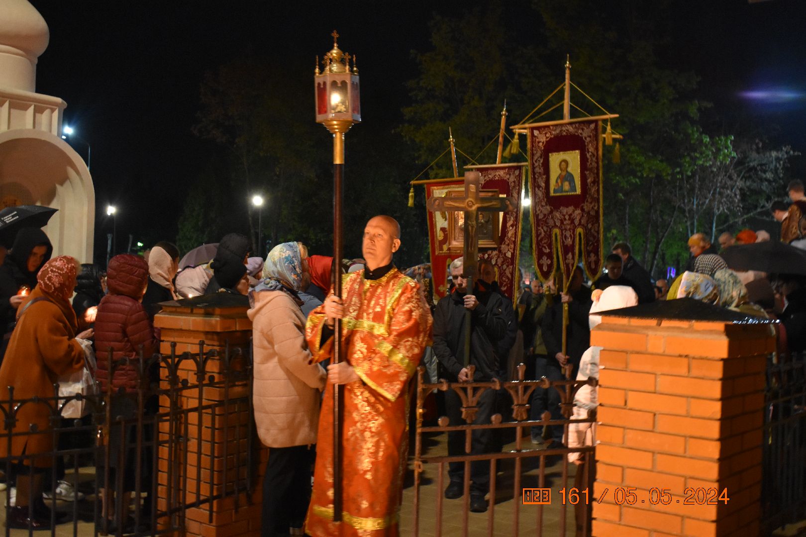 Праздник Пасхи, Христос Воскресе, Светлое воскресенье, Пасхальный крестный ход, Власиха, храм РВСН, Пасха во Власихе,