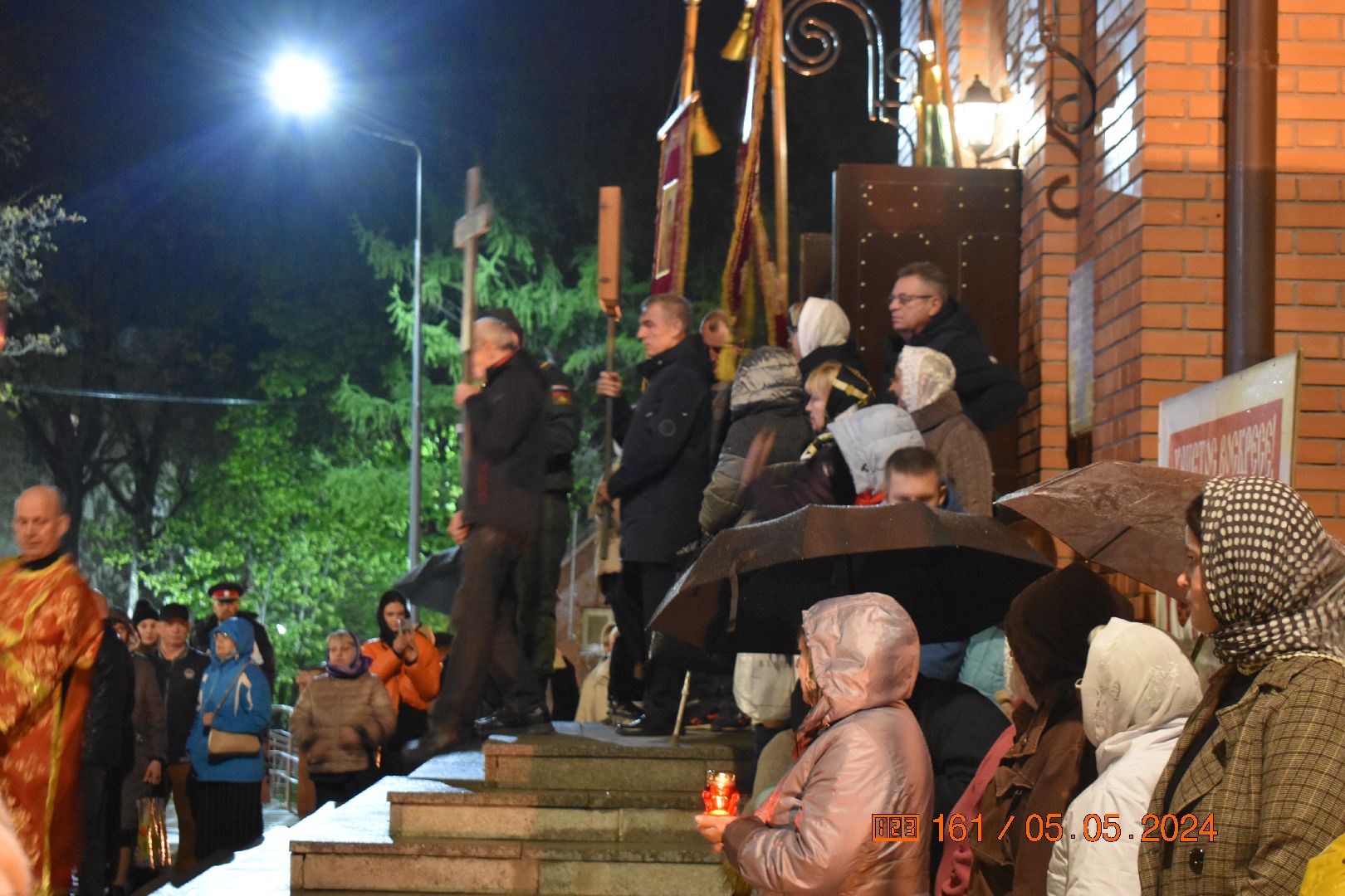 Праздник Пасхи, Христос Воскресе, Светлое воскресенье, Пасхальный крестный ход, Власиха, храм РВСН, Пасха во Власихе,