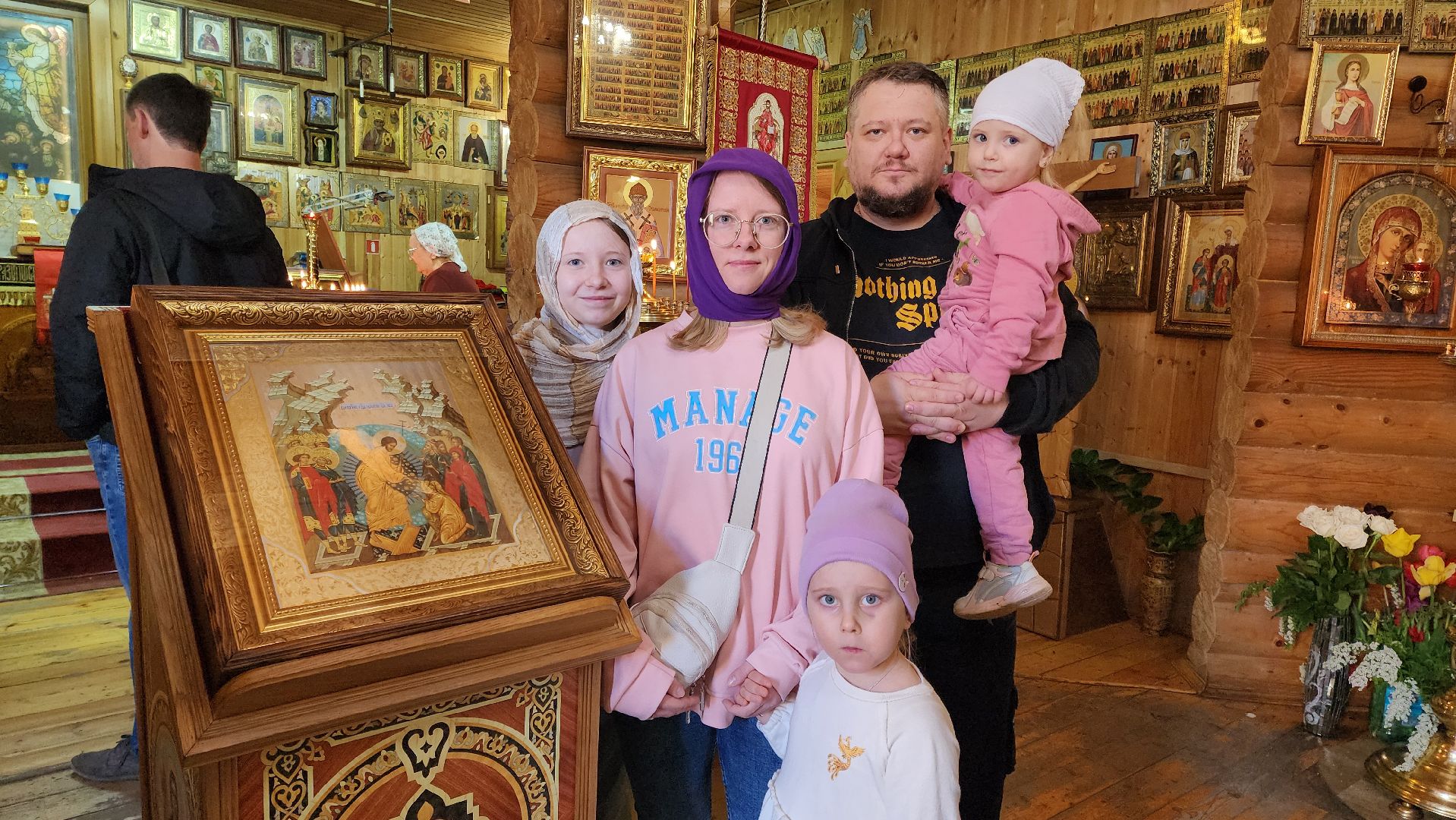 Подольск, Пасха, Семья, Многодетная семья,