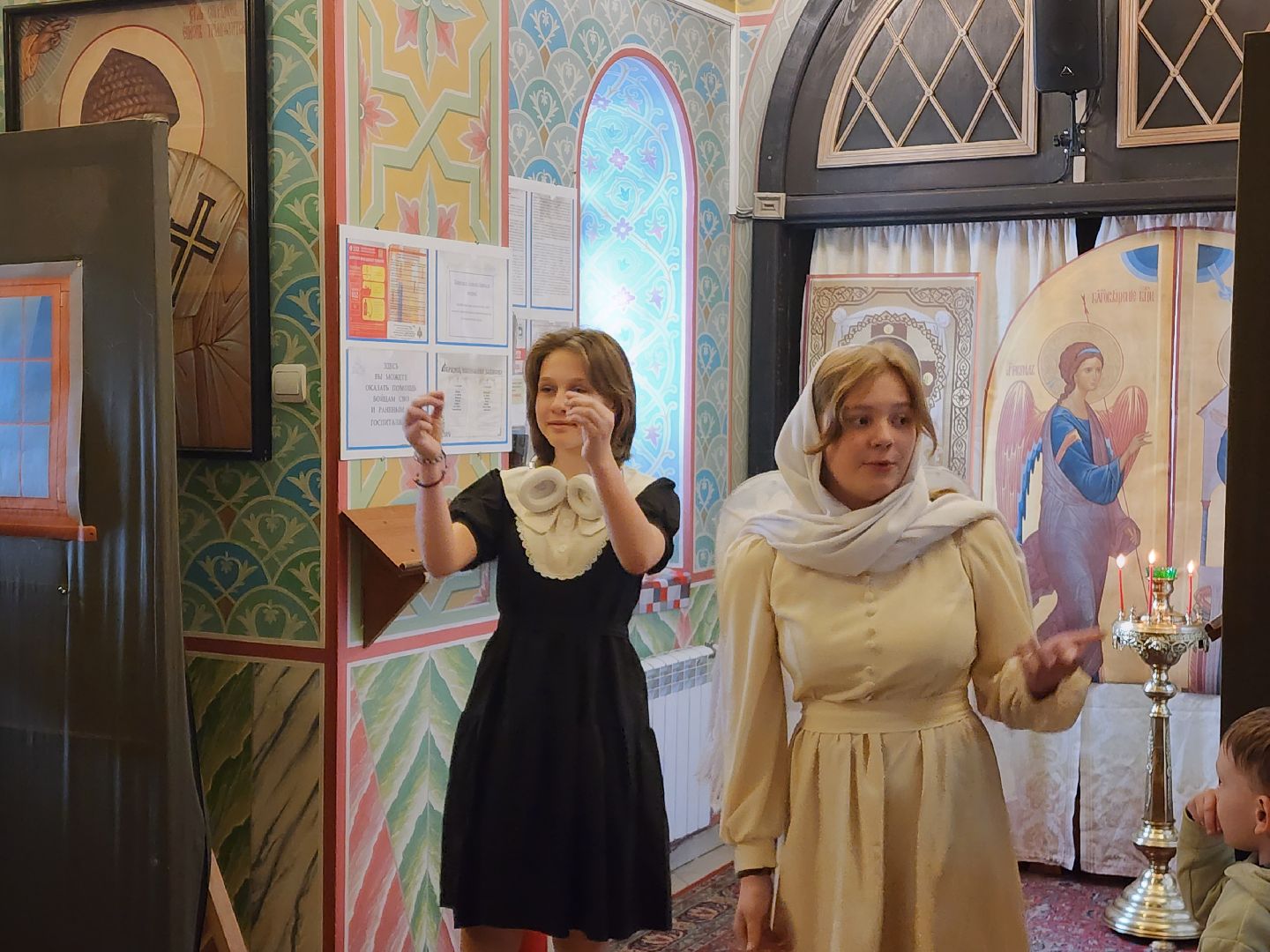 красноармейск, г.о. пушкинский, пасха, спектакль,