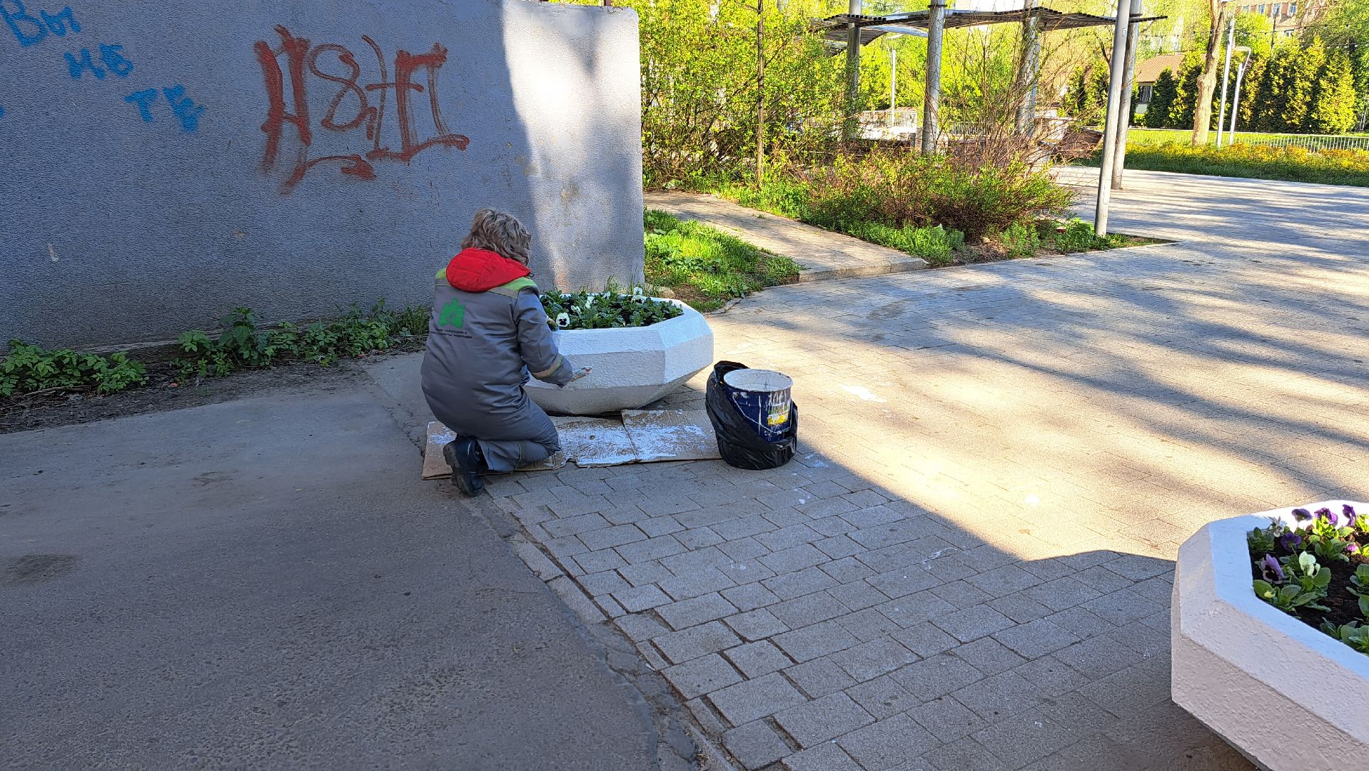 Щелково, цвет, набережная,