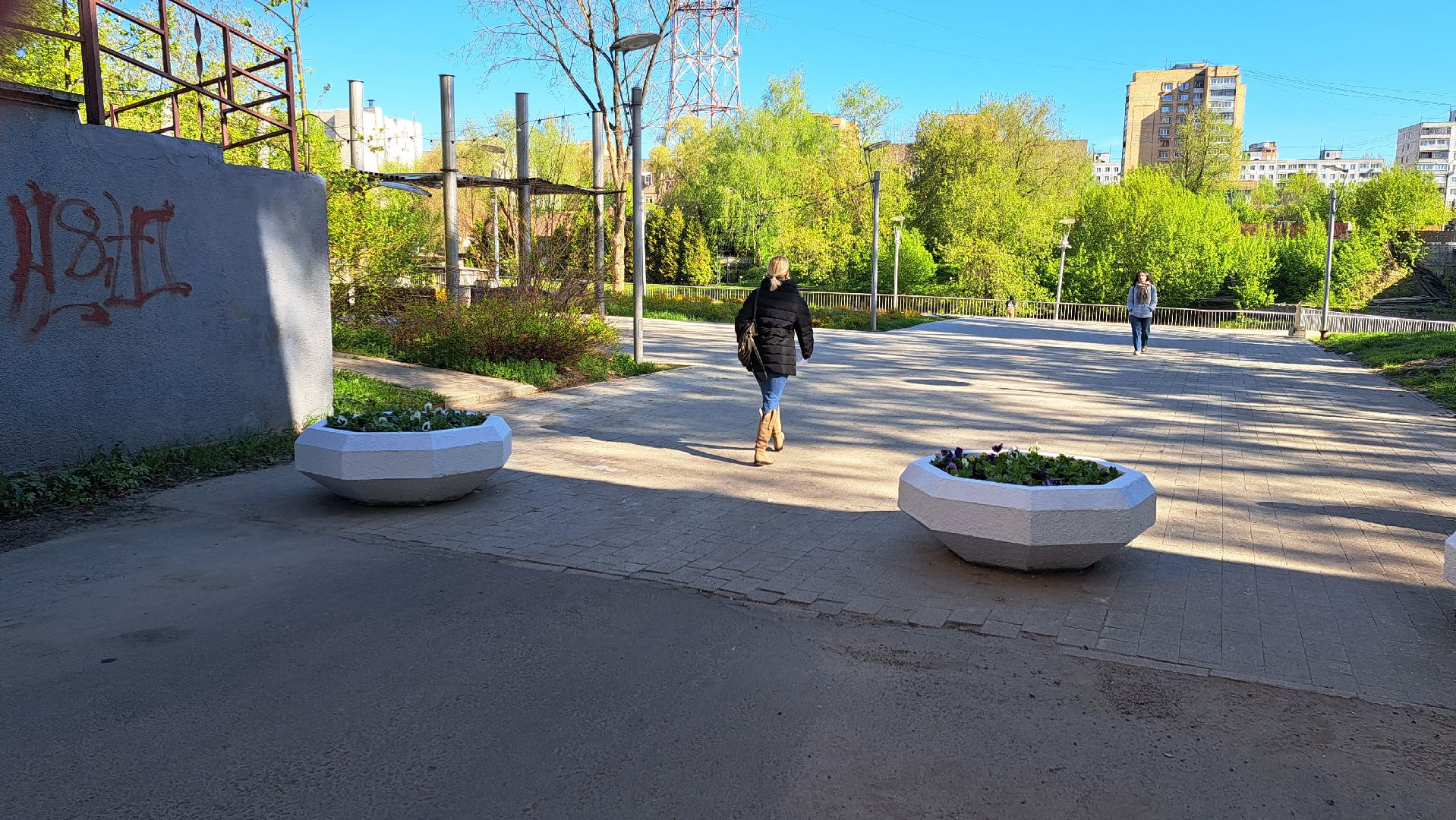 Щелково, цвет, набережная,