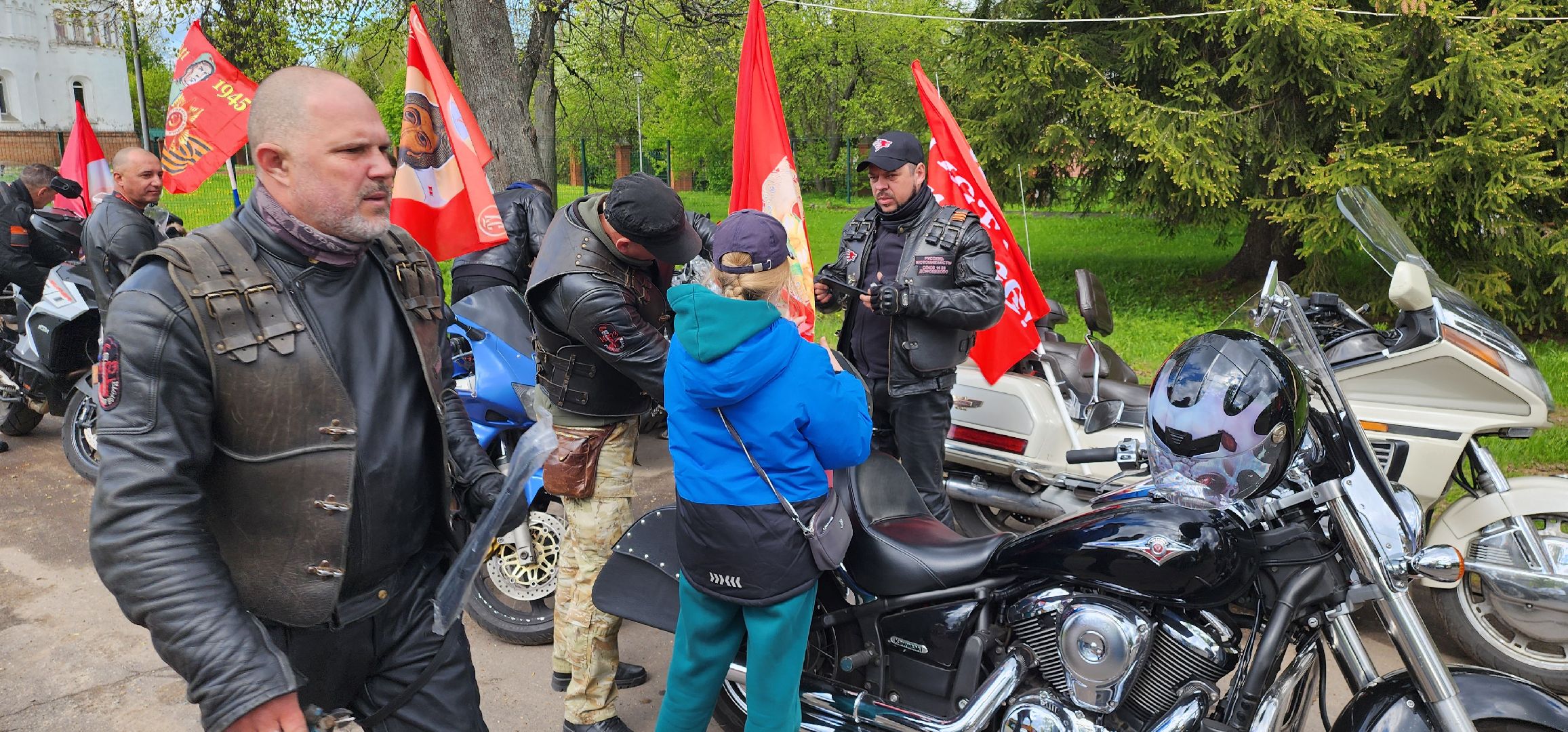 Пасха, Мотоциклисты Домодедова, Храм села Добрыниха,