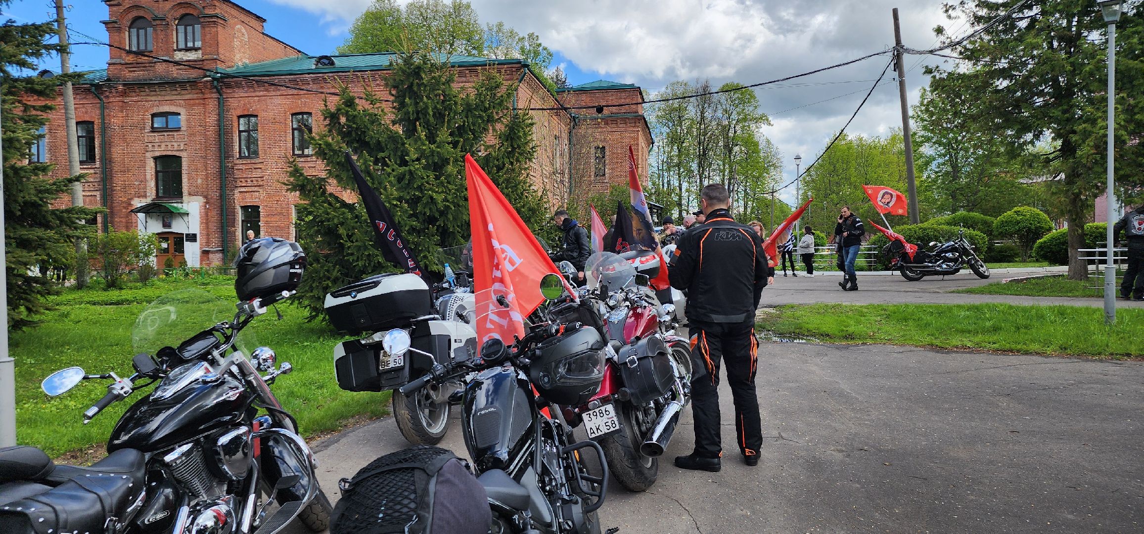 Пасха, Мотоциклисты Домодедова, Храм села Добрыниха,