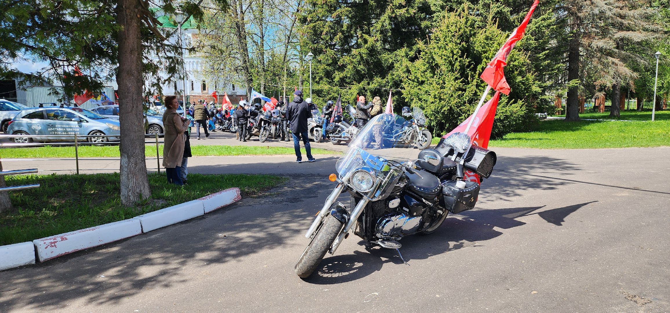 Пасха, Мотоциклисты Домодедова, Храм села Добрыниха,