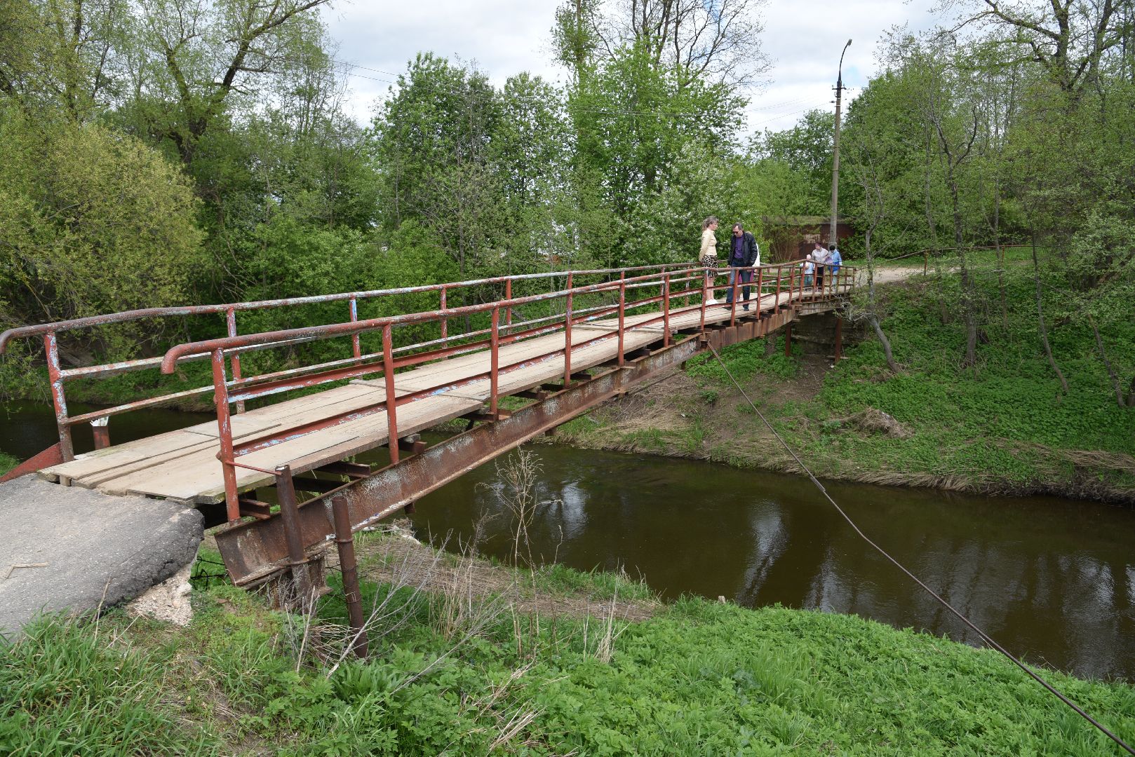 лотошино, добродел, благоустройство, обращение жителей, ремонт моста,