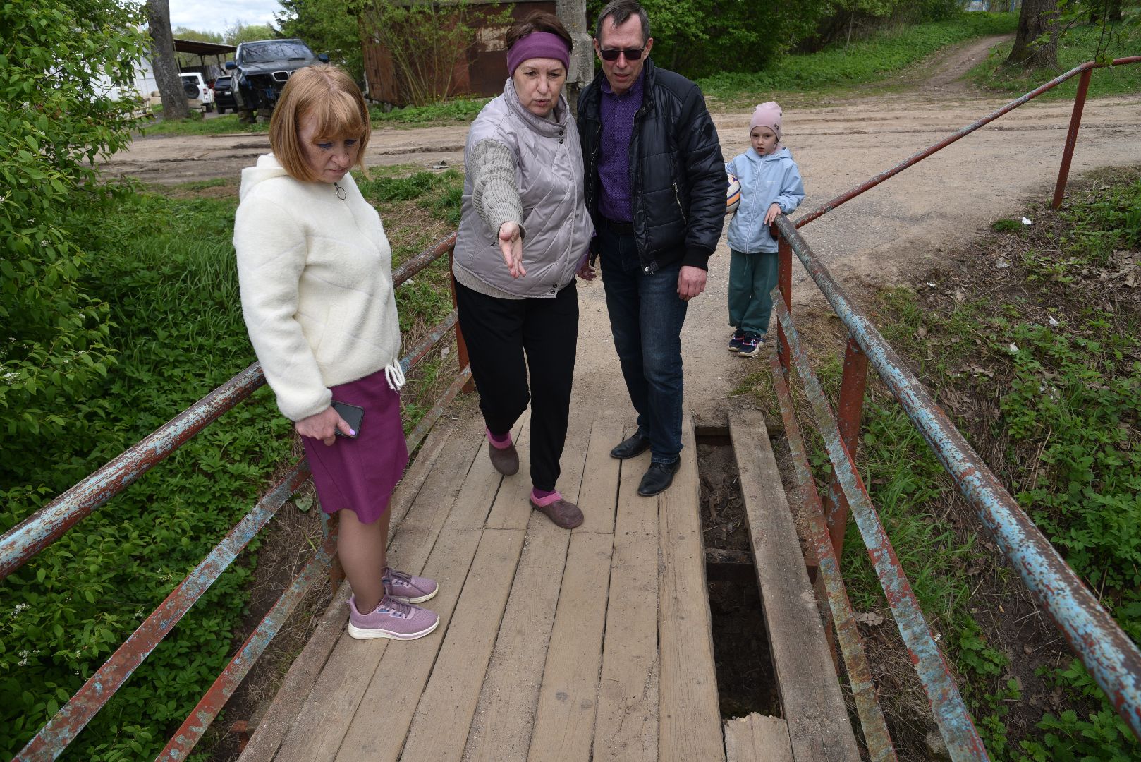 лотошино, добродел, благоустройство, обращение жителей, ремонт моста,