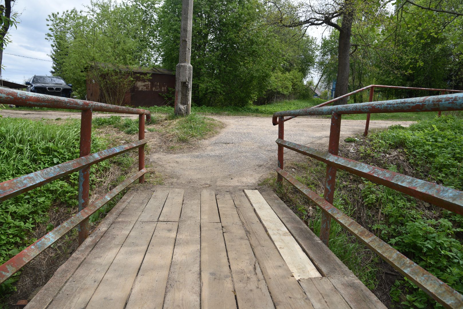 лотошино, добродел, благоустройство, обращение жителей, ремонт моста,