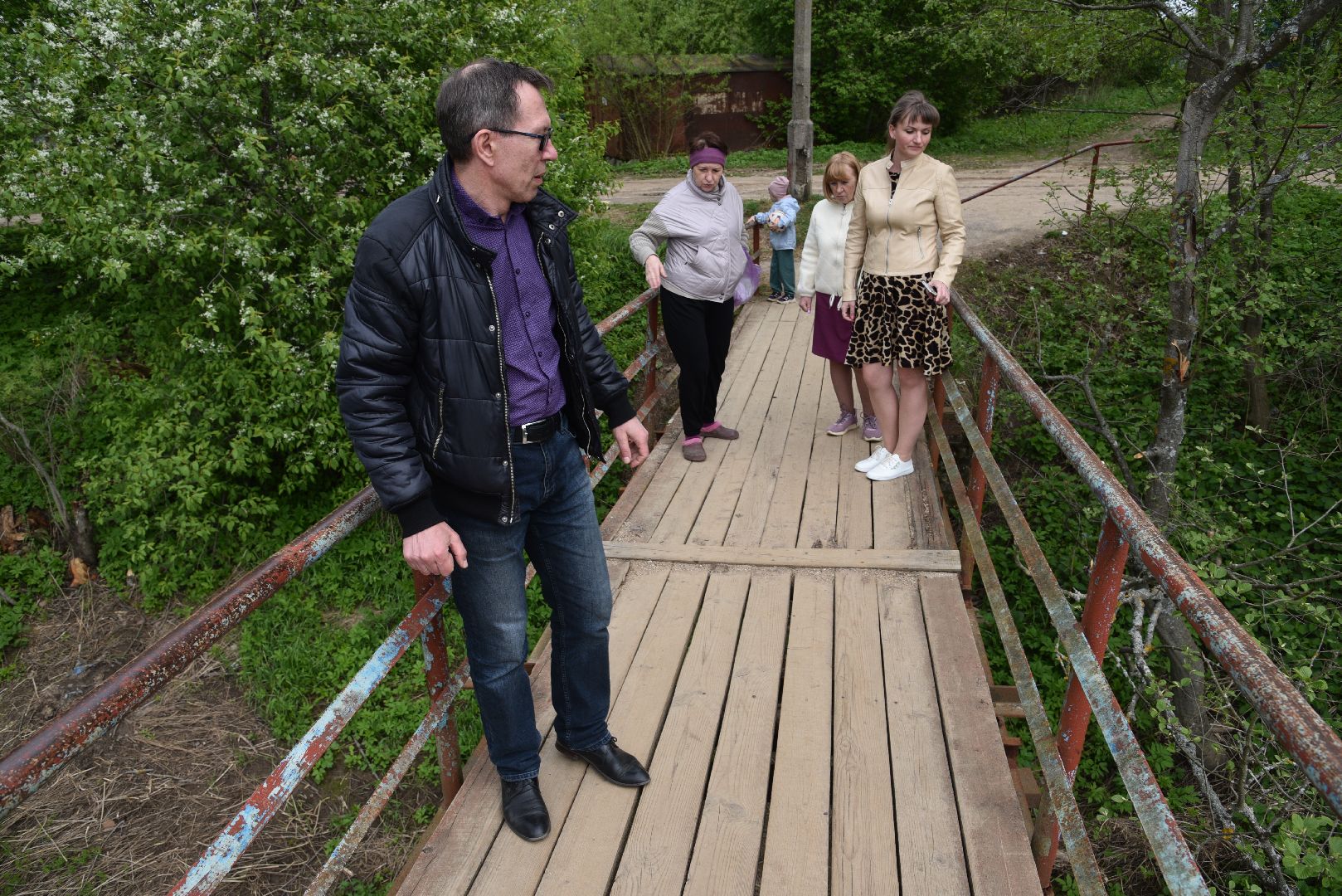 лотошино, добродел, благоустройство, обращение жителей, ремонт моста,