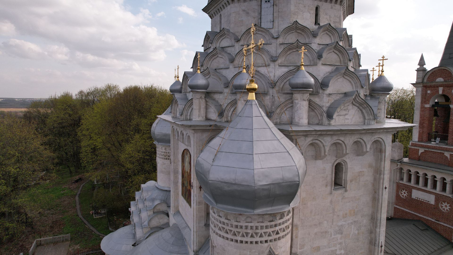 видео с коптера, церковь, культура,