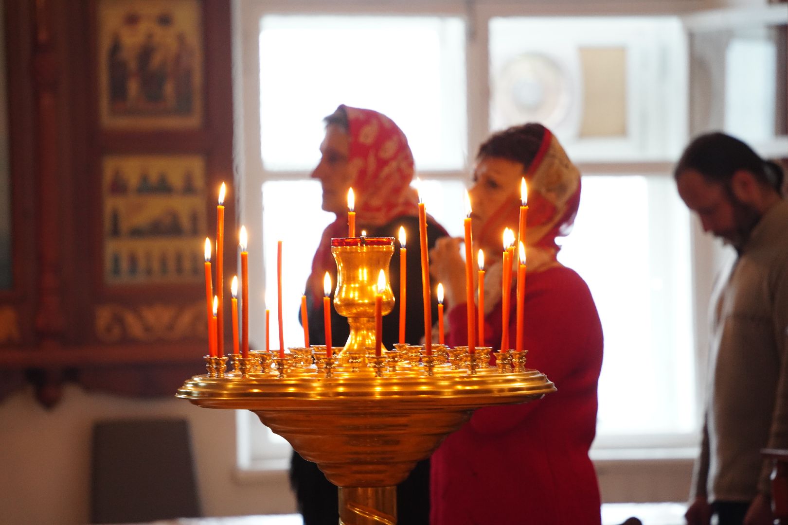 Пасха, богослужение, литургия, Рошаль, скорбященский храм,