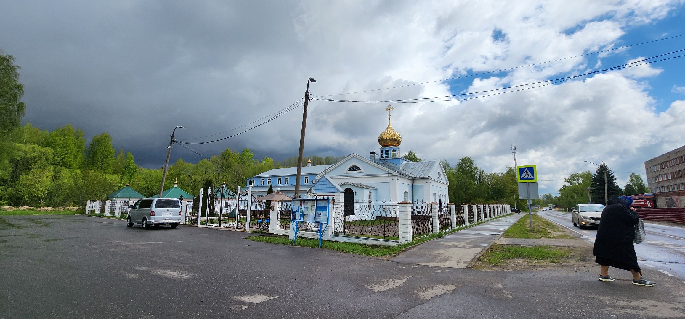 Пасха, богослужение, литургия, Рошаль, скорбященский храм,