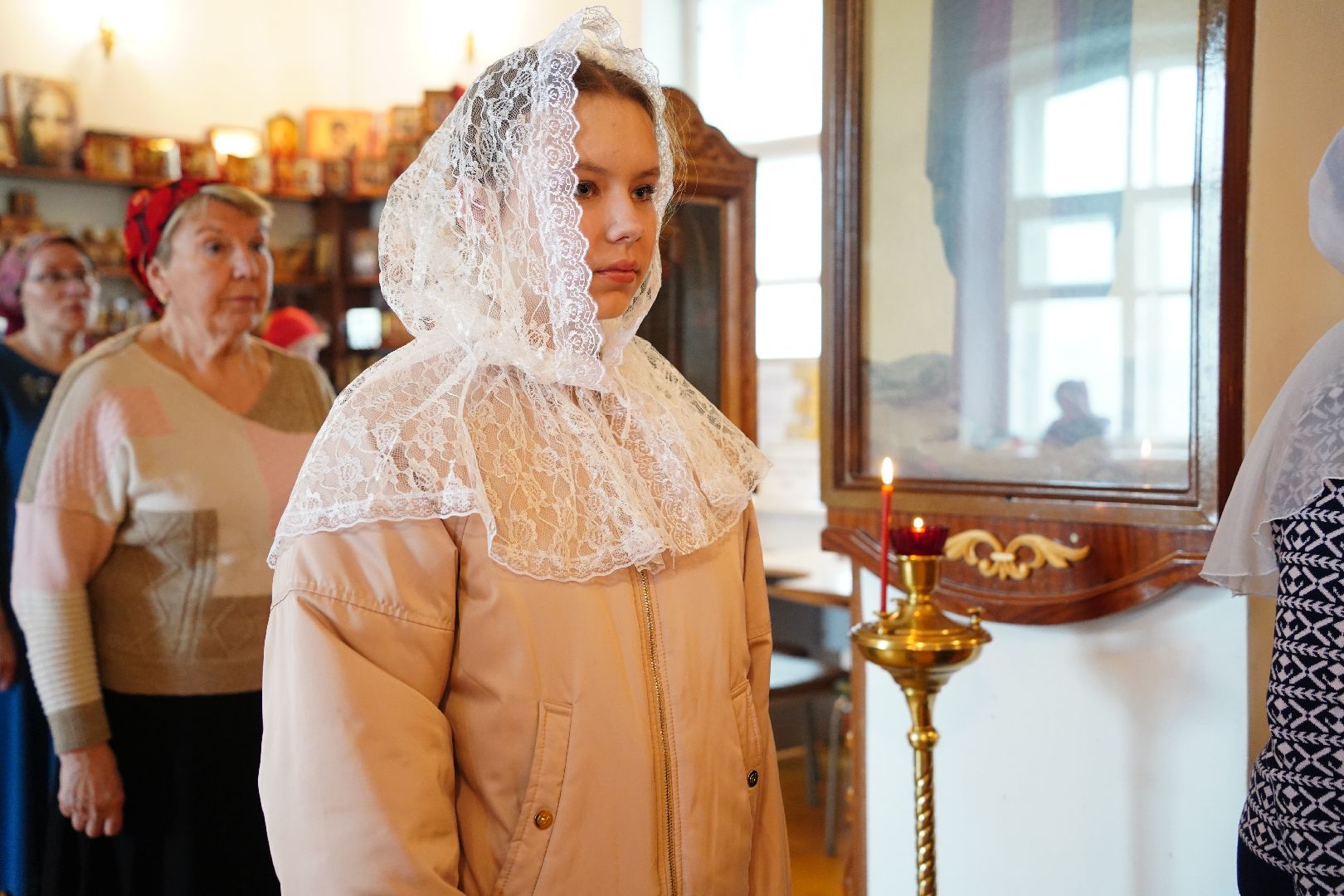 Пасха, богослужение, литургия, Рошаль, скорбященский храм,