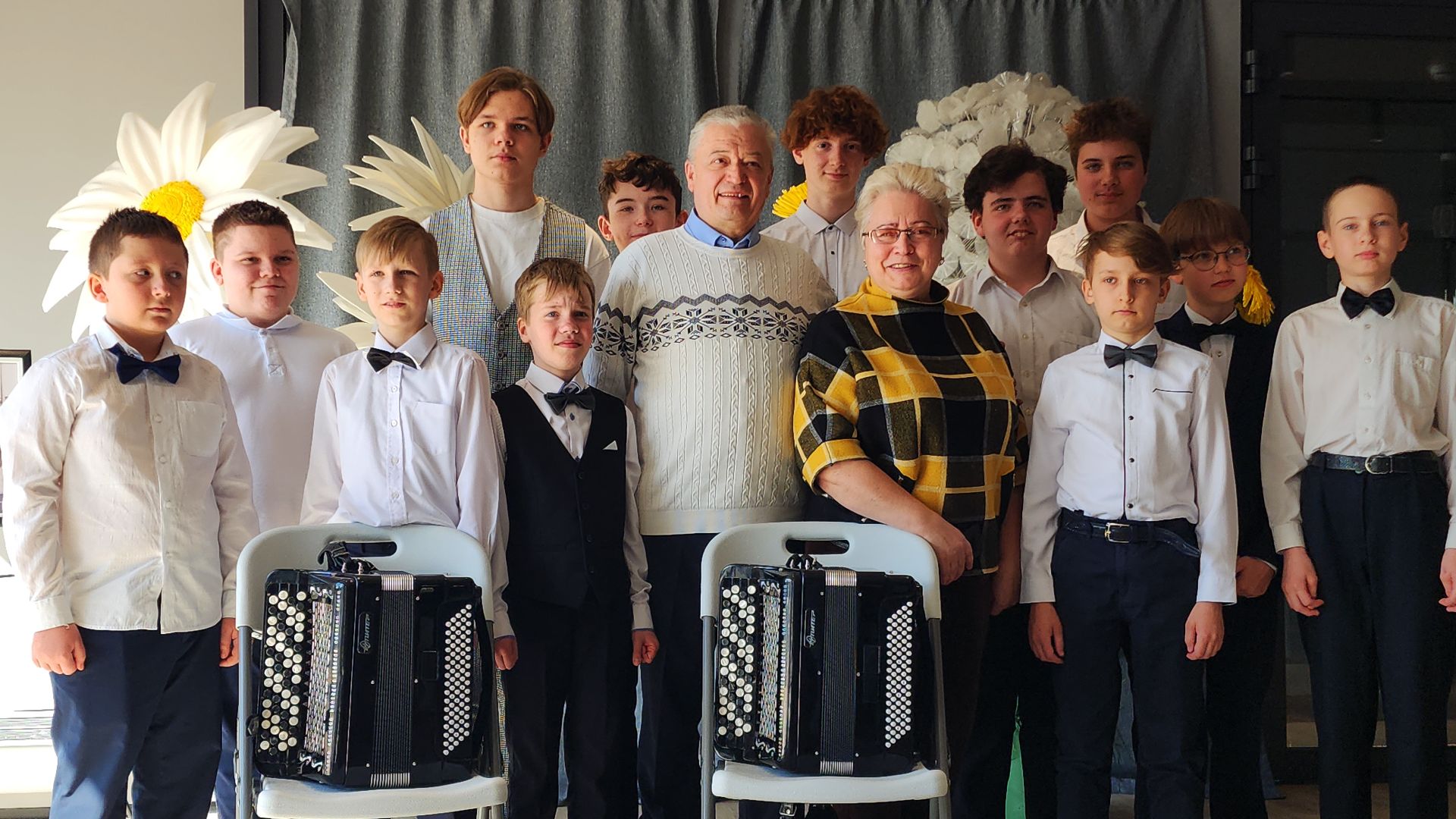 электросталь, культура, культура подмосковья, концерт, баянист, пасха, музыкальная школа,